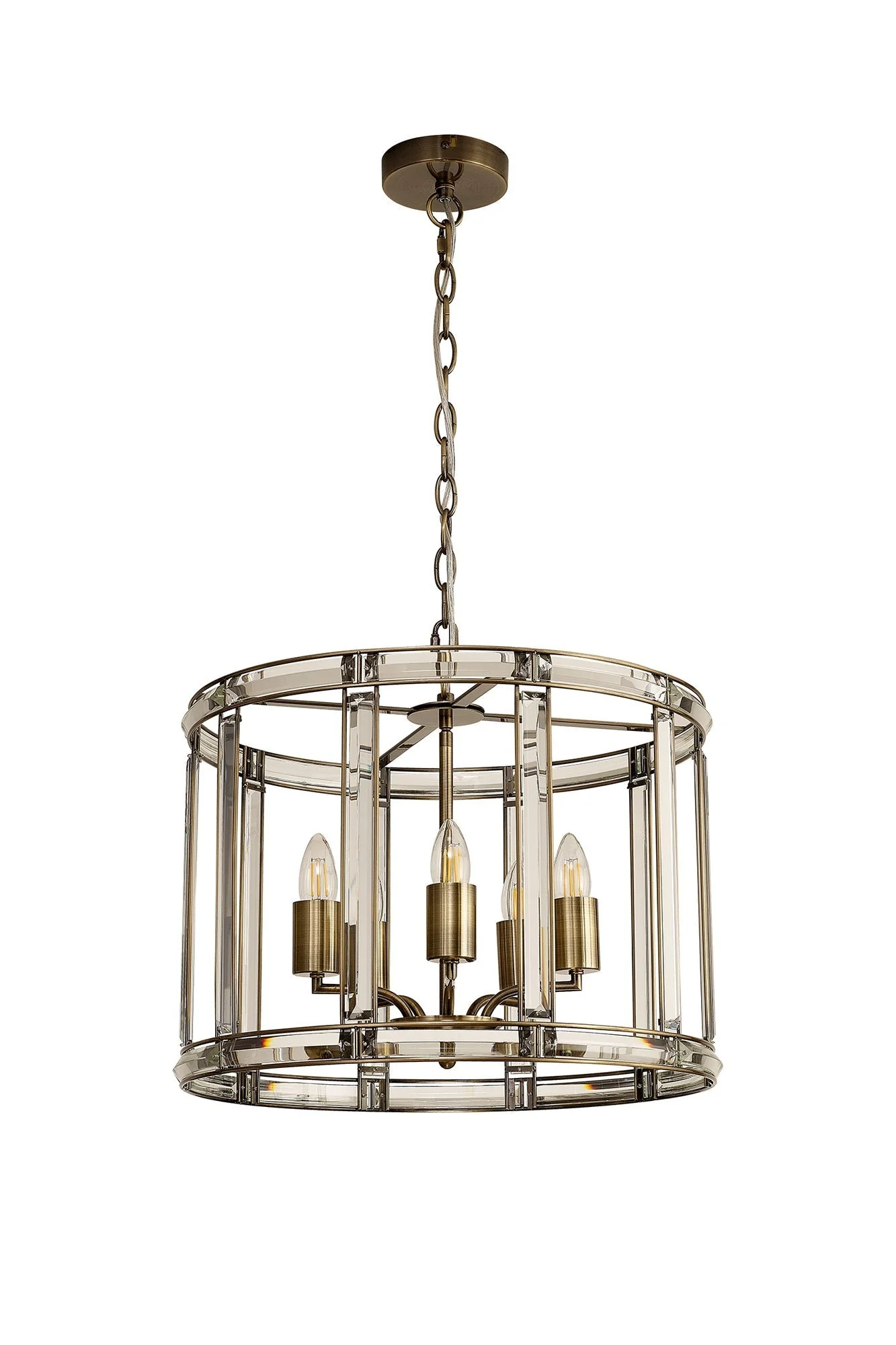 Orlando 5Lt Drum Pendant - Various Finish - Image 5