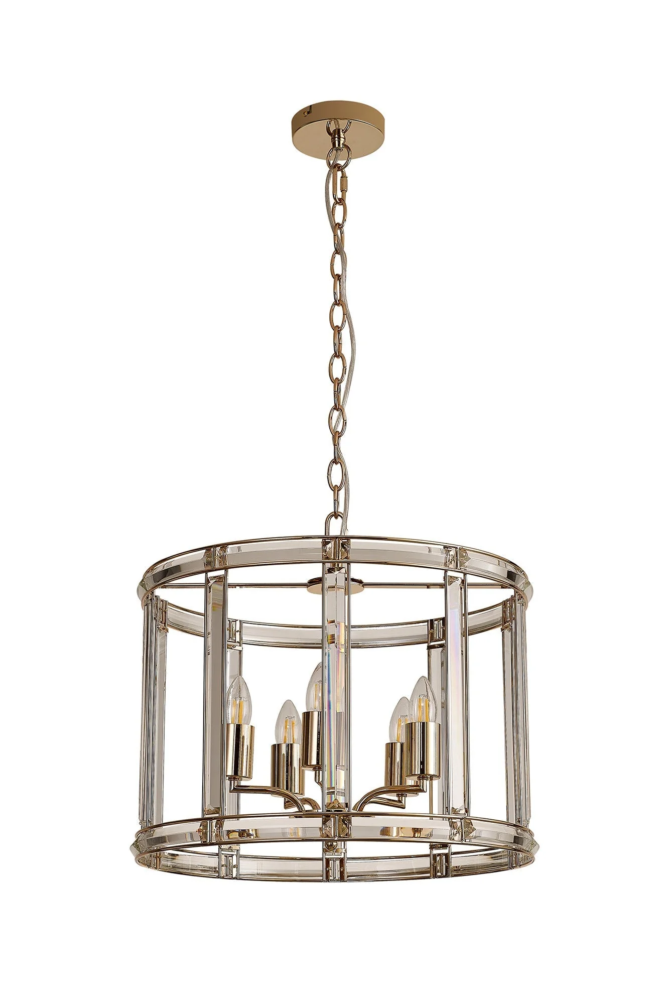 Orlando 5Lt Drum Pendant - Various Finish - Image 6