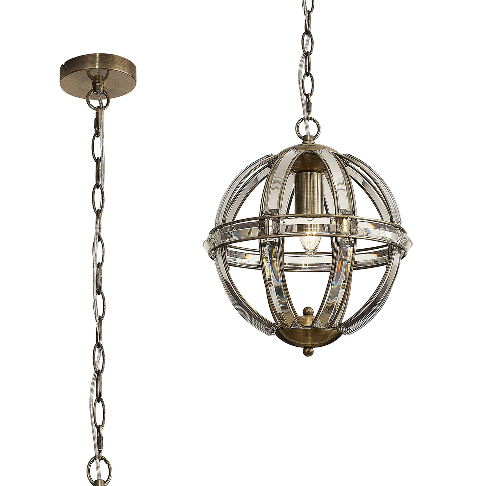 Orlando Round Pendant, 1/3/6 Light E27 - Image 18