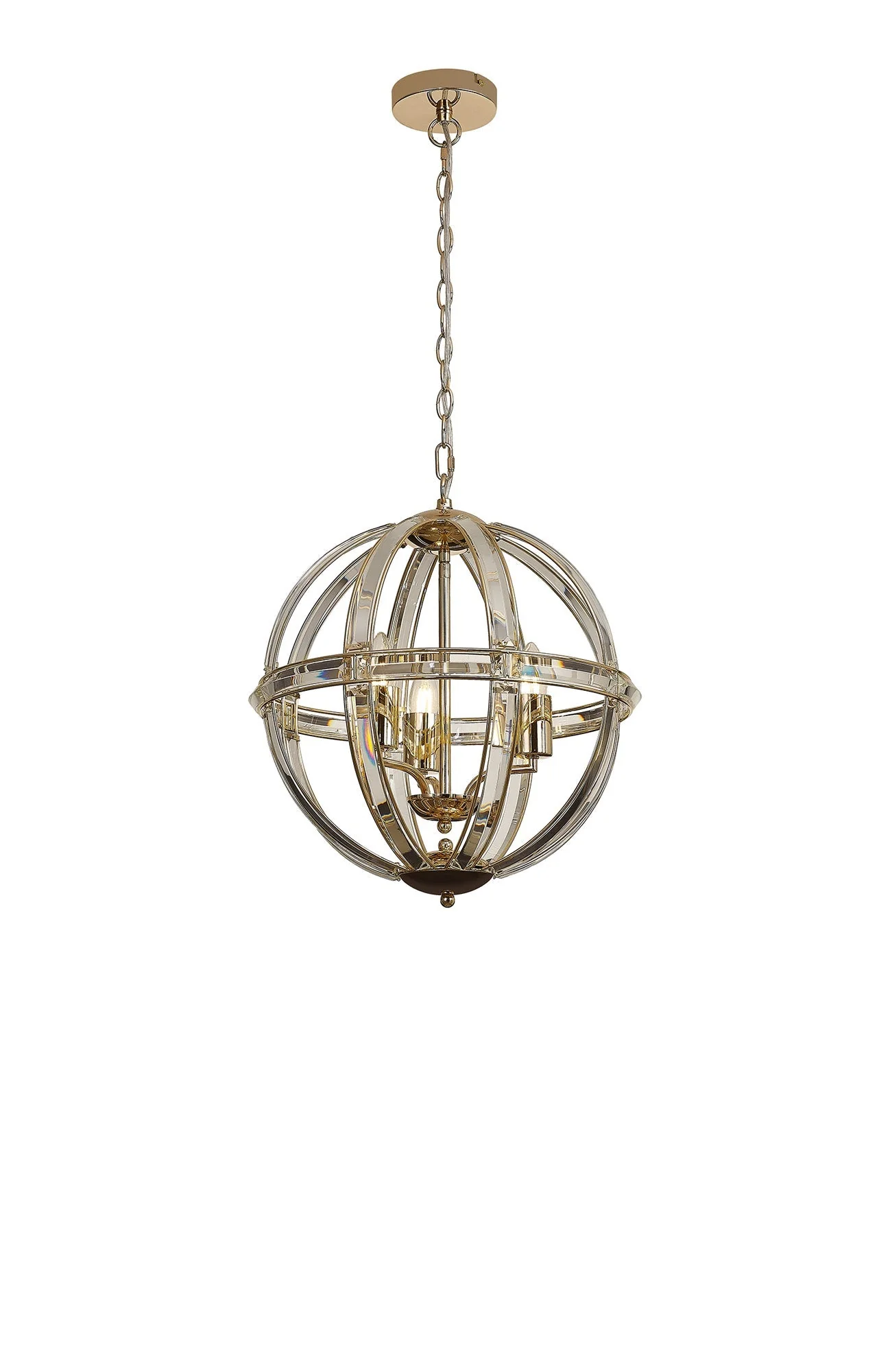 Orlando Round Pendant, 1/3/6 Light E27 - Image 4
