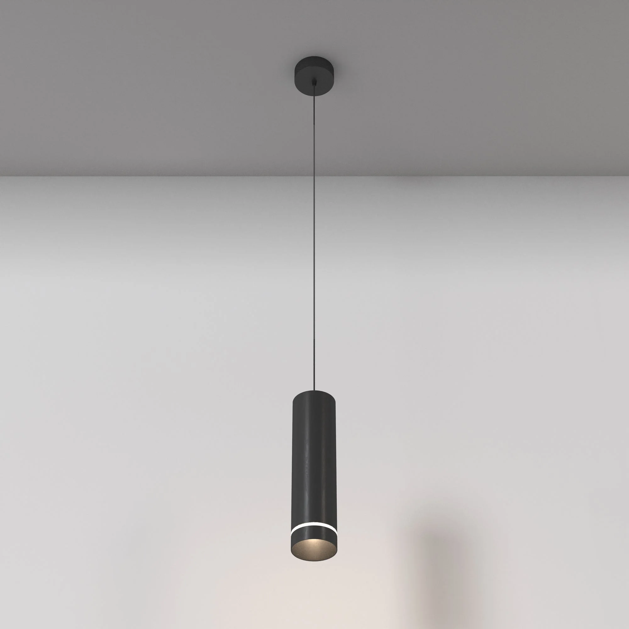 Orlo LED Hanging Light - Black/White Finish - Image 3