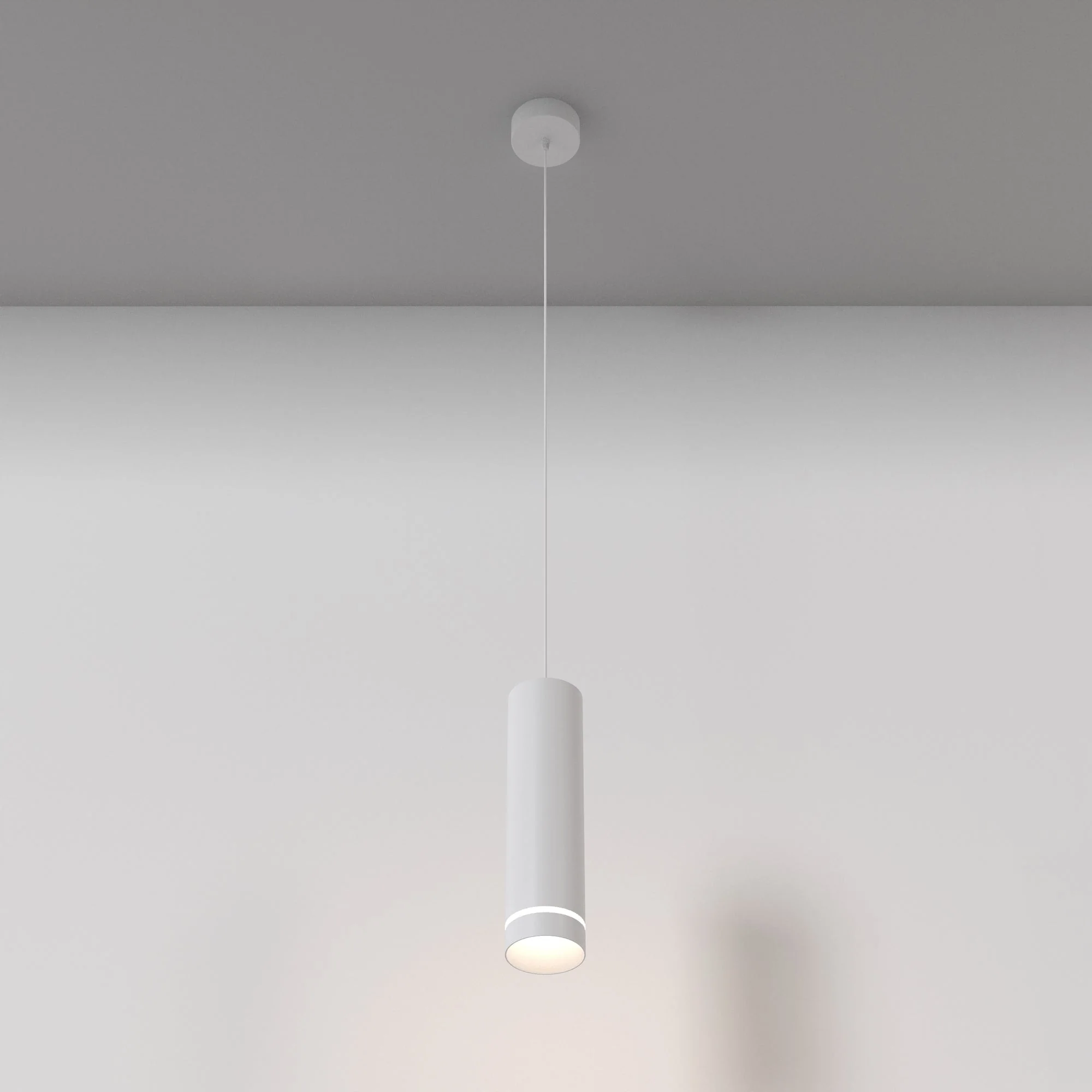 Orlo LED Hanging Light - Black/White Finish - Image 4