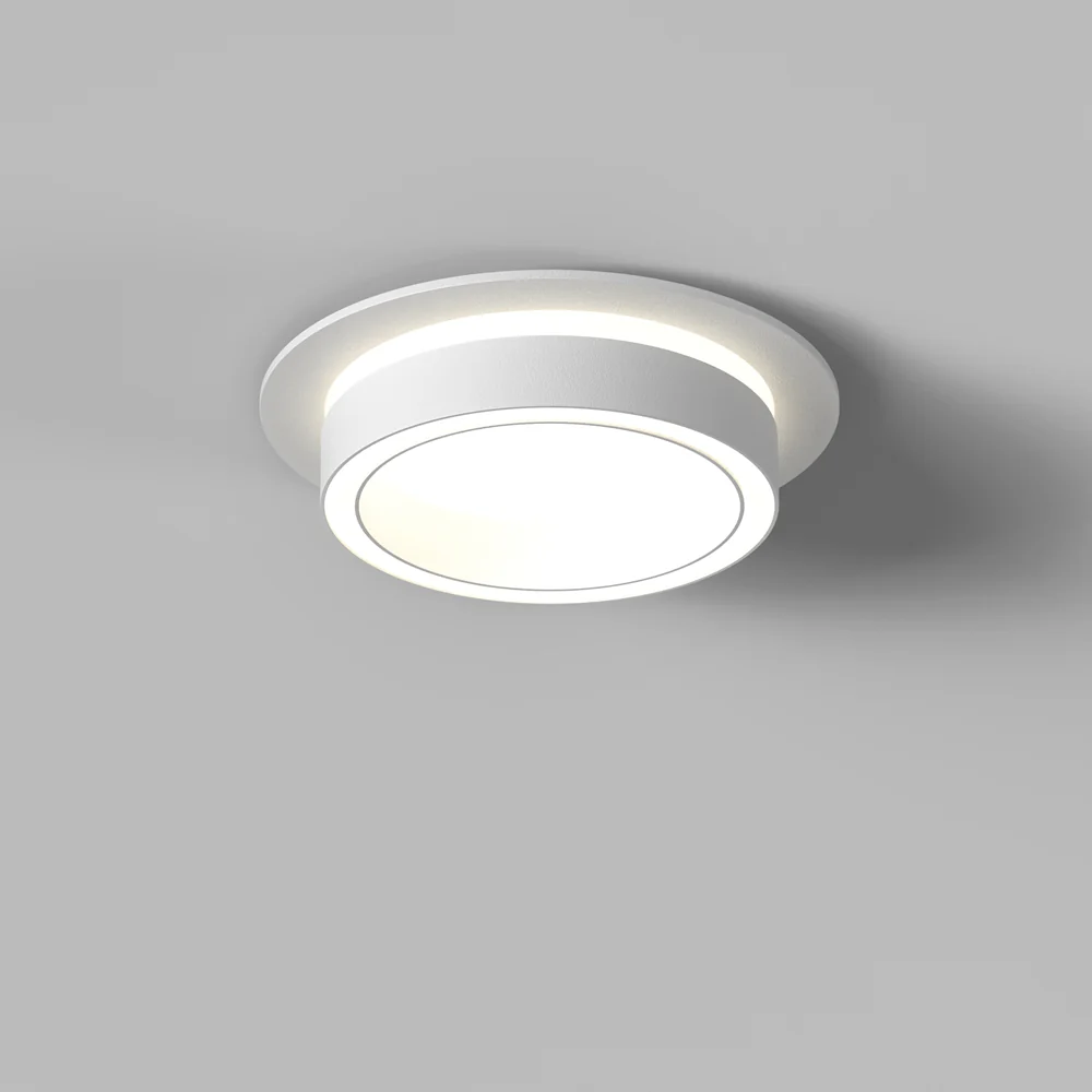 Orlo Recessed Downlight- Black/ White Finish - Image 2