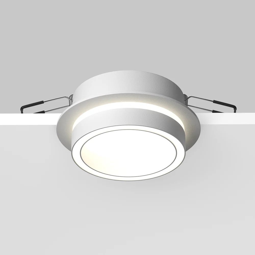 Orlo Recessed Downlight- Black/ White Finish - Image 3