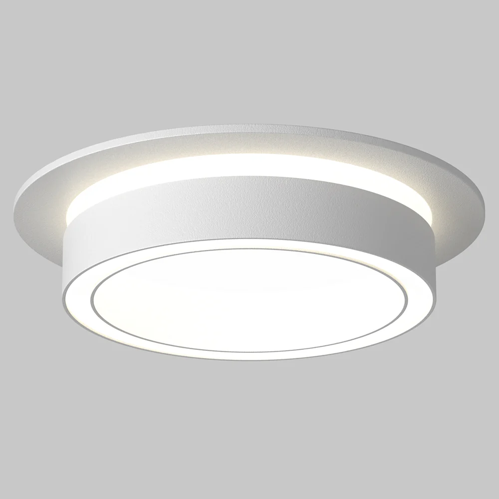 Orlo Recessed Downlight- Black/ White Finish - Image 4