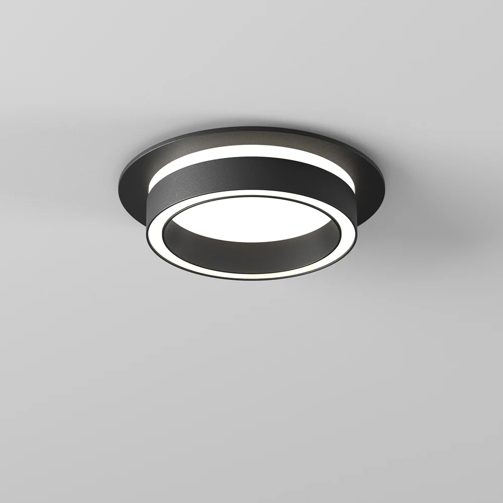 Orlo Recessed Downlight- Black/ White Finish - Image 6