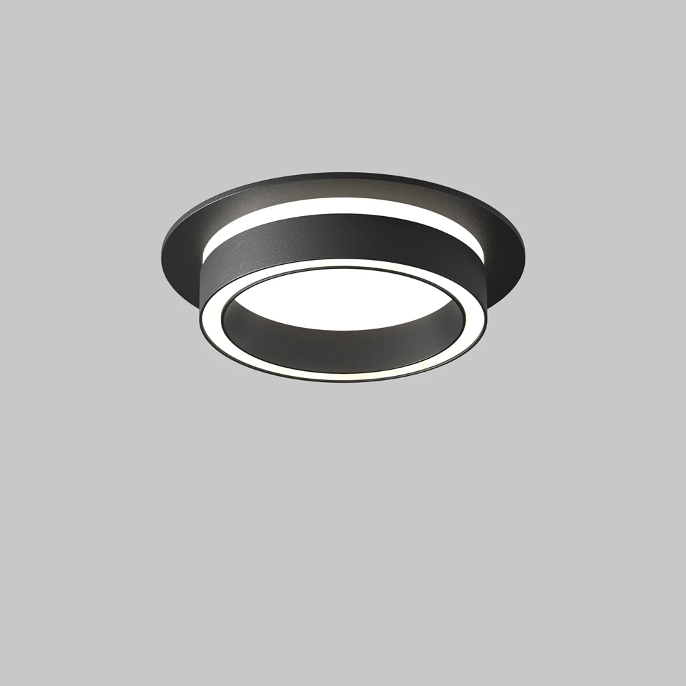 Orlo Recessed Downlight- Black/ White Finish - Image 7