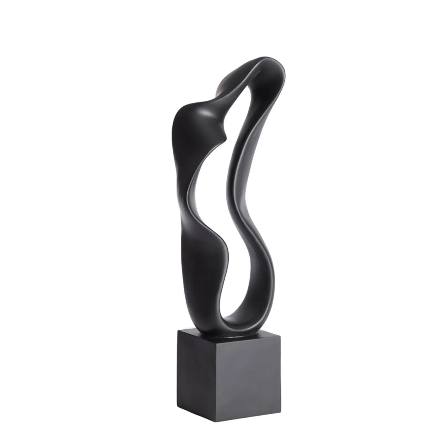 Abstract Ornament Two Styles - Black Finish - Image 3