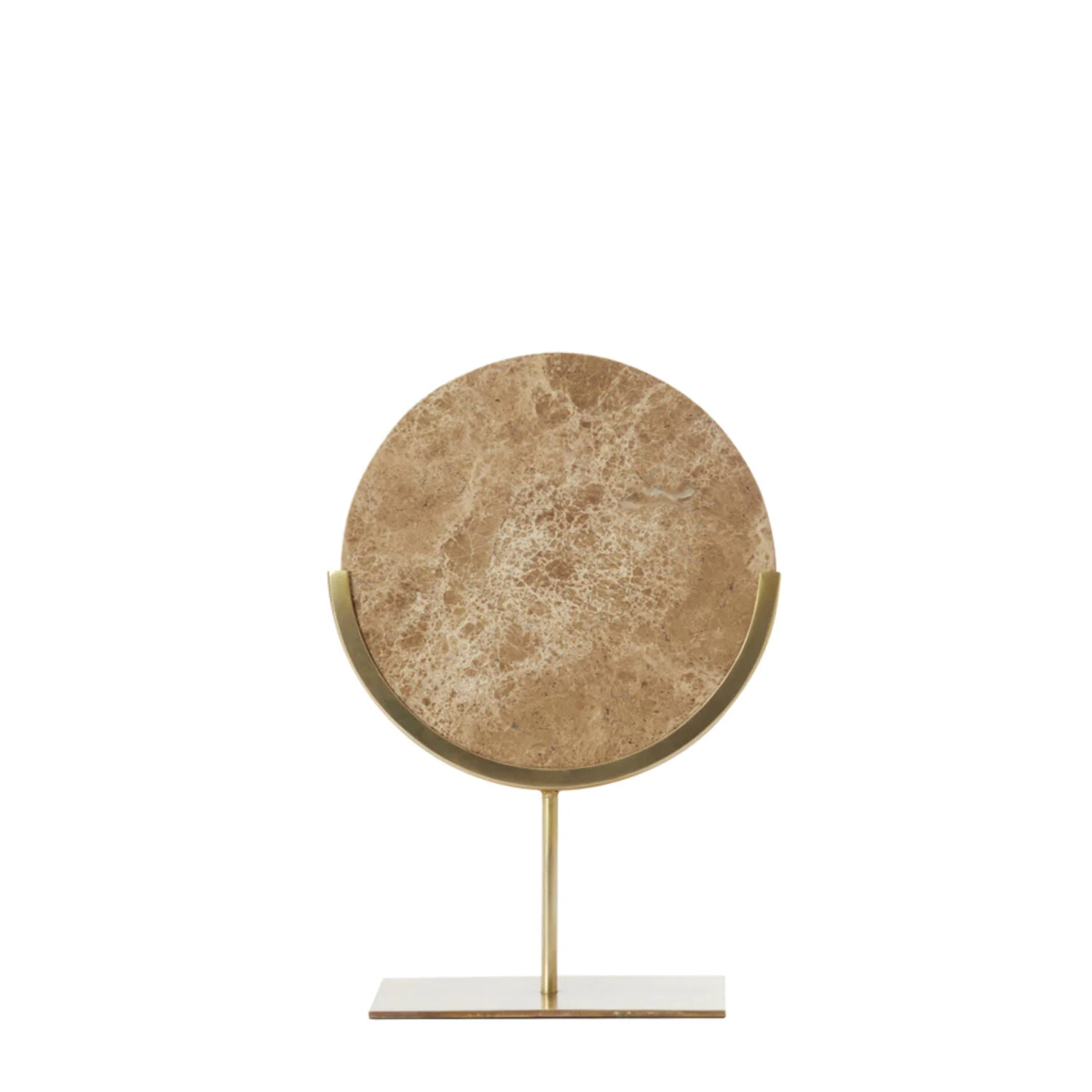 Ornament On Base Moreno Marble Brown