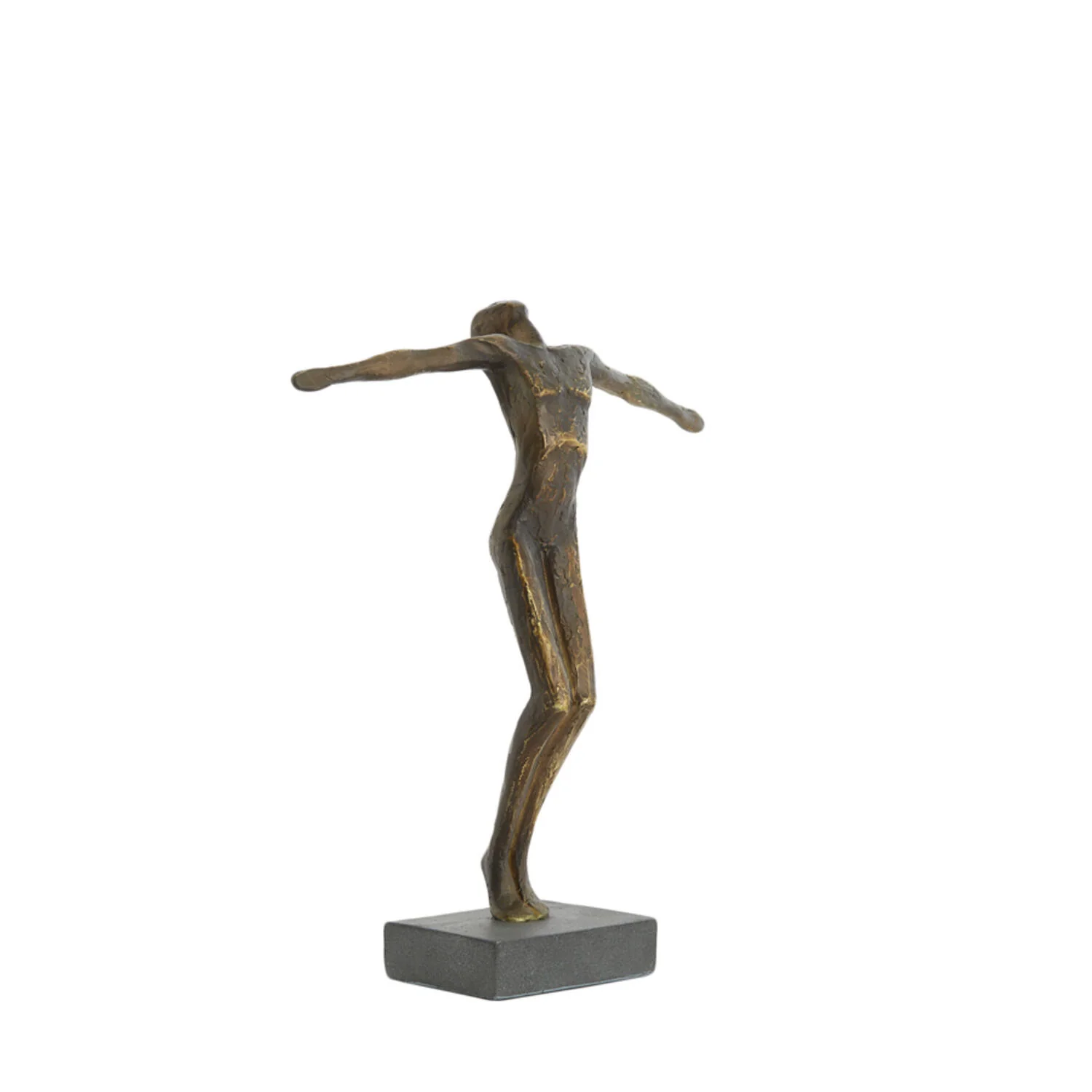 Ornament On Base - Antique Bronze + Matt Black - Image 2