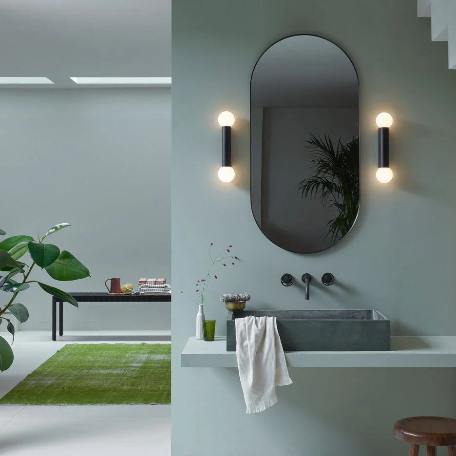 Ortona Bathroom Single/ Twin Wall Light IP44 - Various Finishes - Image 11