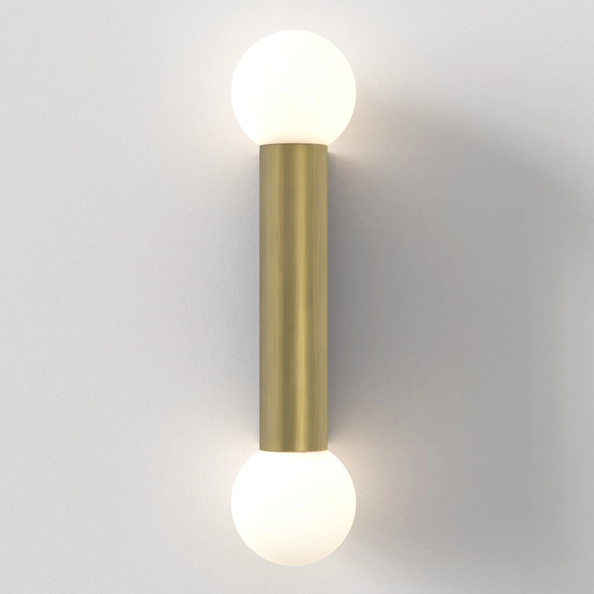 Ortona Bathroom Single/ Twin Wall Light IP44 - Various Finishes - Image 18