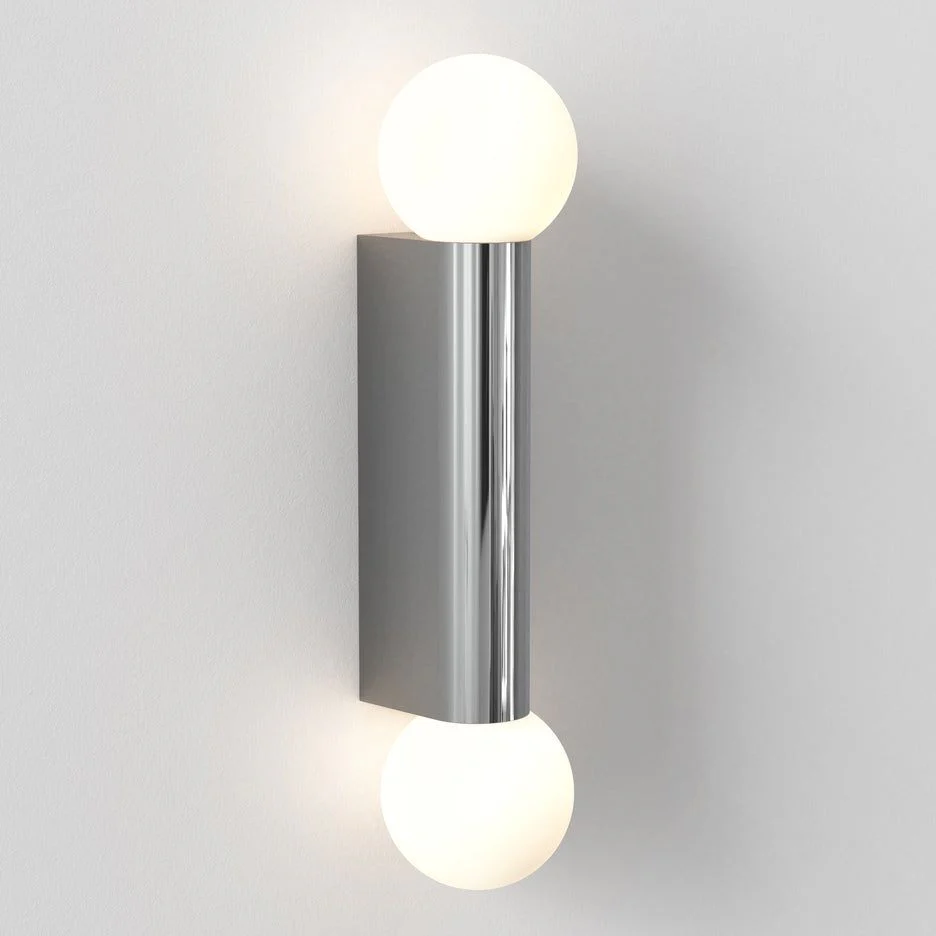 Ortona Bathroom Single/ Twin Wall Light IP44 - Various Finishes - Image 20