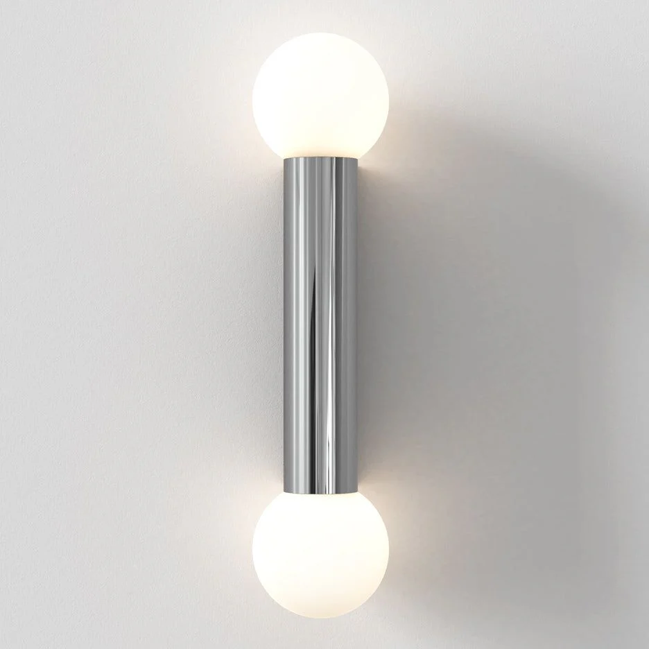 Ortona Bathroom Single/ Twin Wall Light IP44 - Various Finishes - Image 21