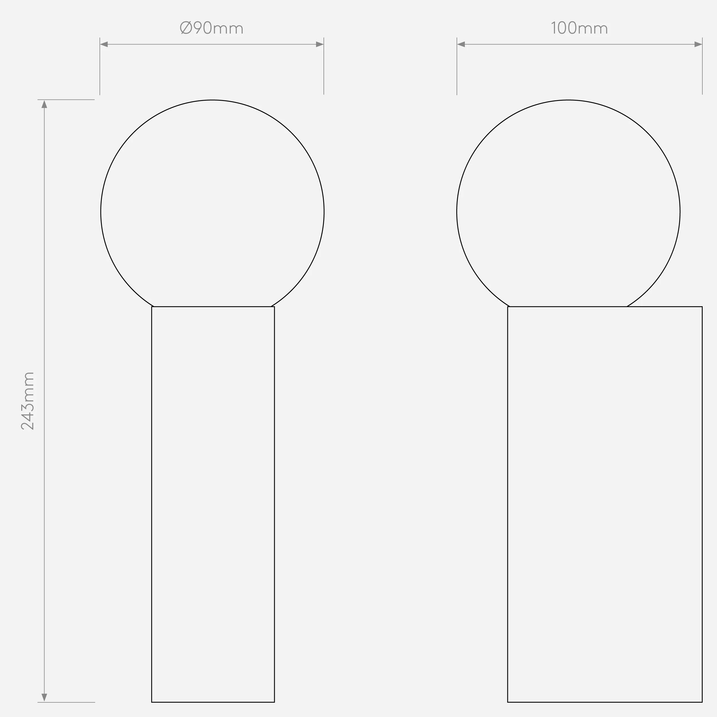 Ortona Bathroom Single/ Twin Wall Light IP44 - Various Finishes - Image 33