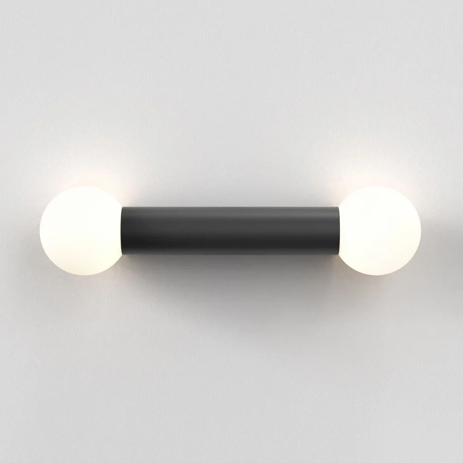 Ortona Bathroom Single/ Twin Wall Light IP44 - Various Finishes - Image 6