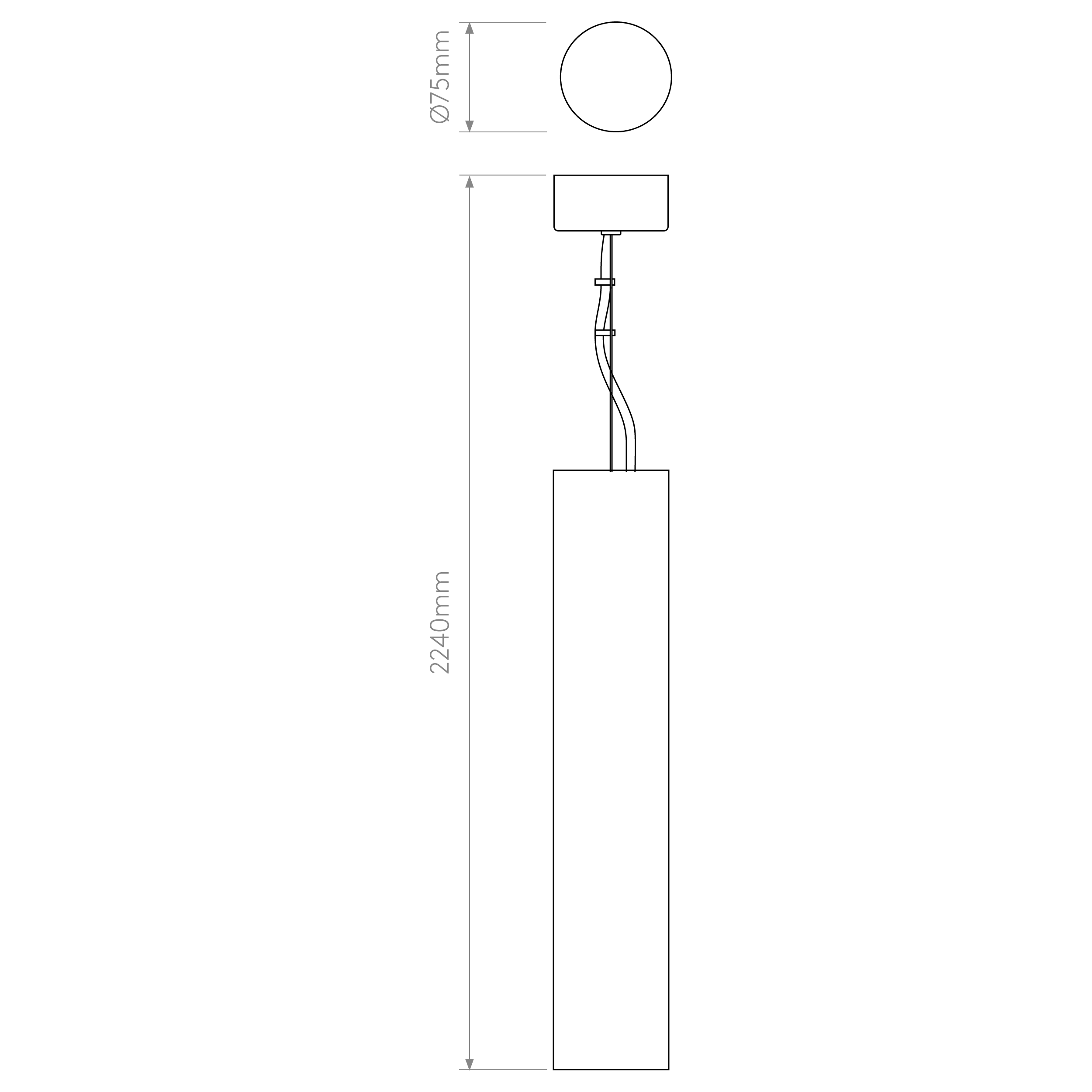 Osca 400 Round Pendant - Image 5