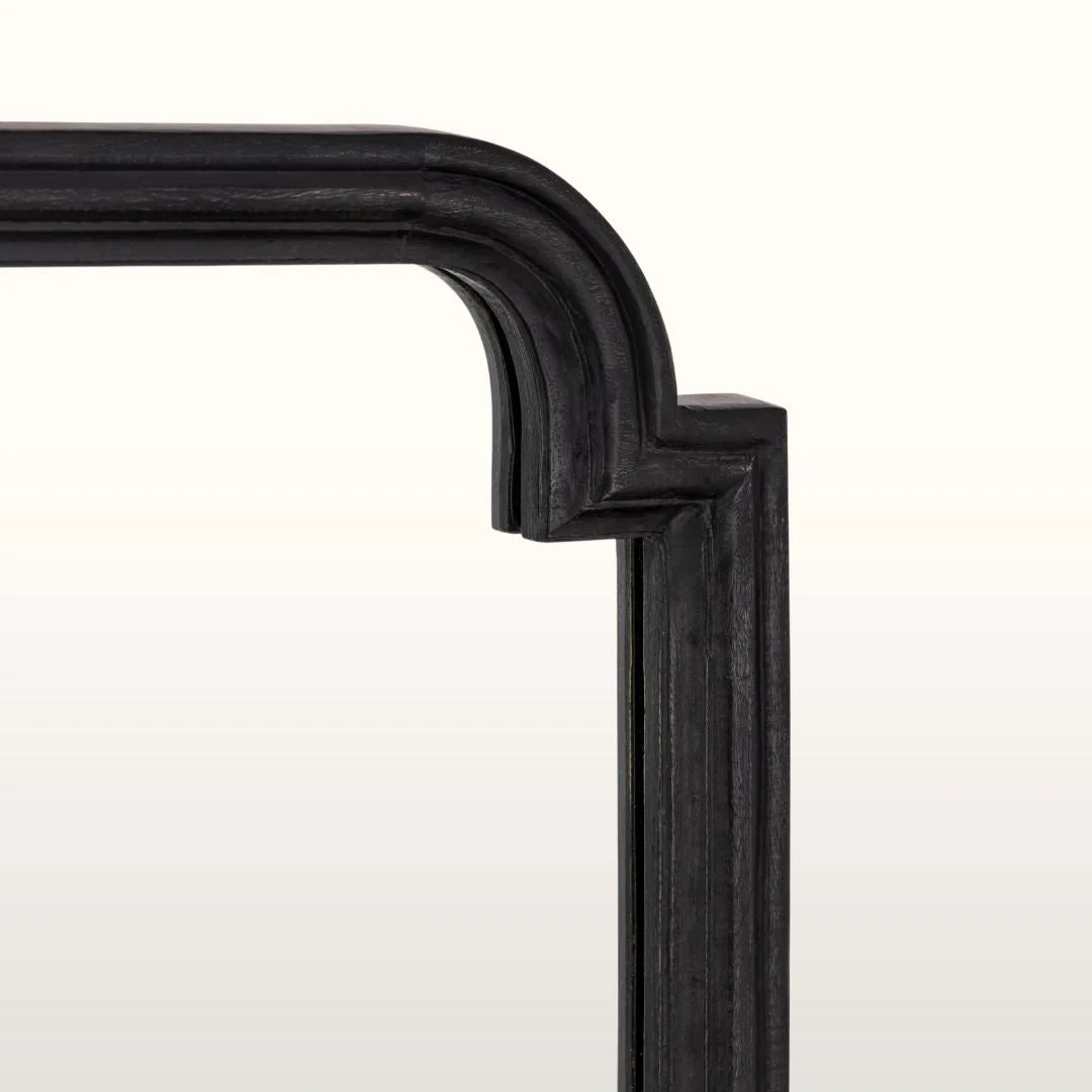 Oscar Mantle Mirror- Gold/ Black Finishes - Image 3