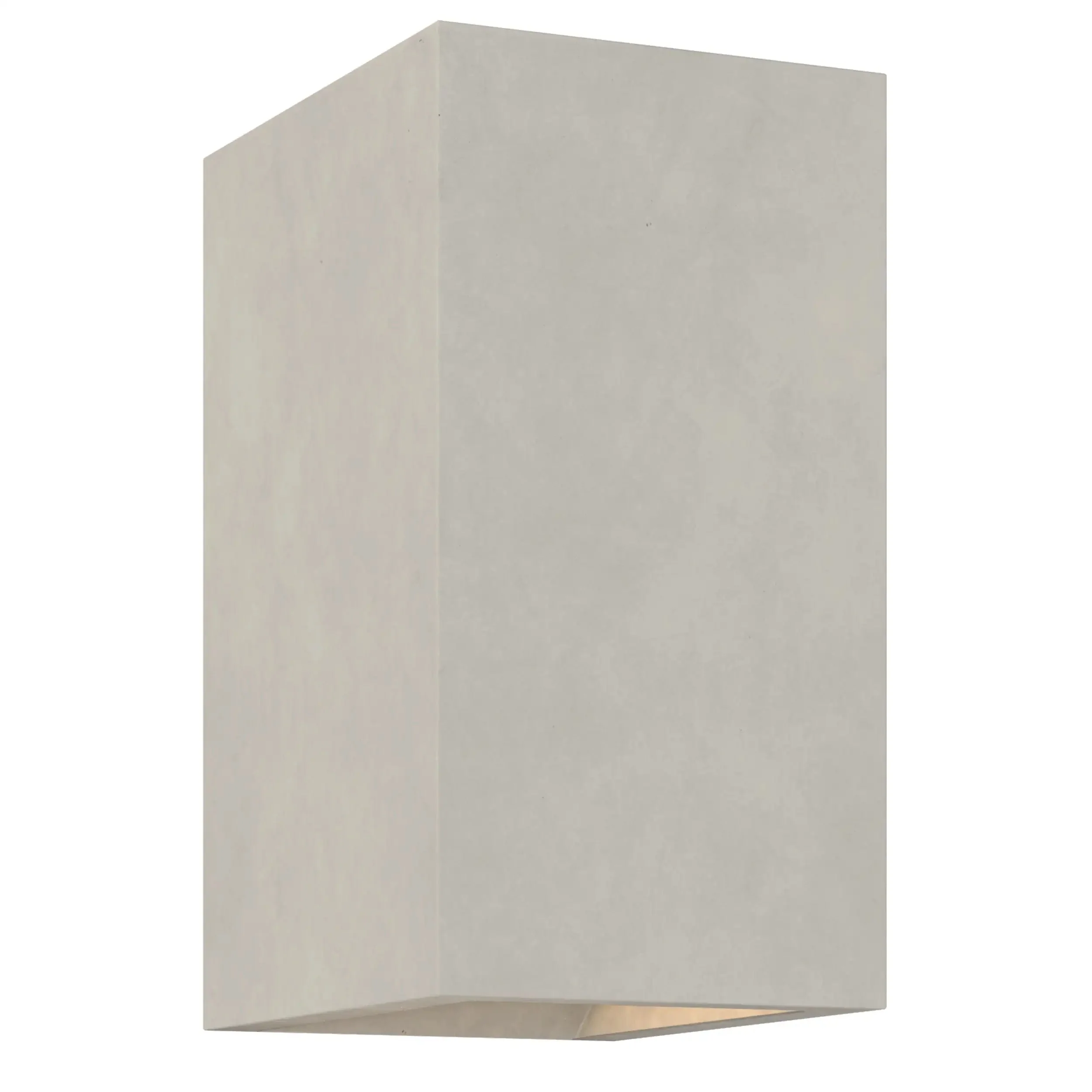 Oslo 120/160 LED Coastal Outdoor Up/Down Wall Light IP65 - Matt Concrete - Image 2