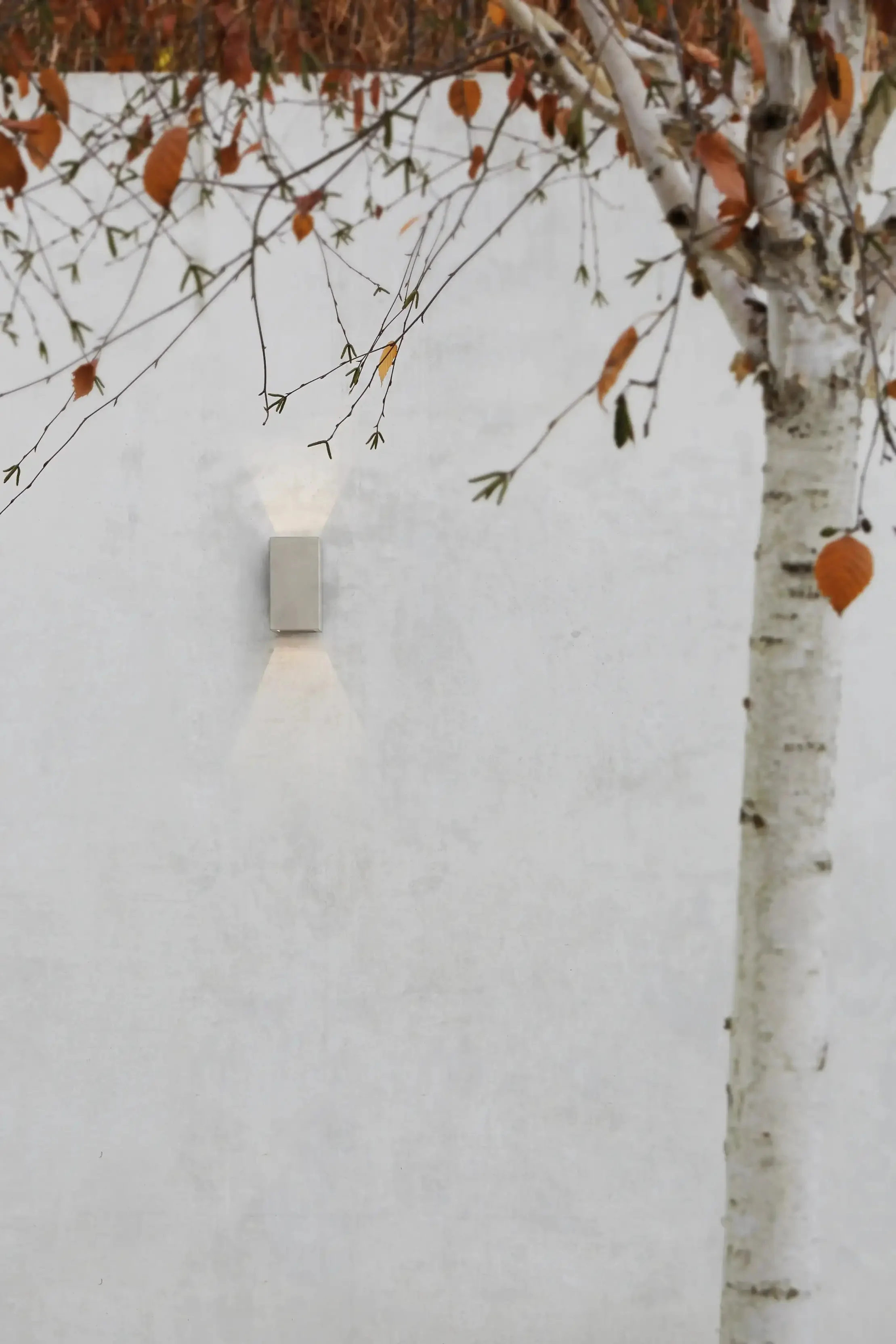 Oslo 120/160 LED Coastal Outdoor Up/Down Wall Light IP65 - Matt Concrete - Image 6