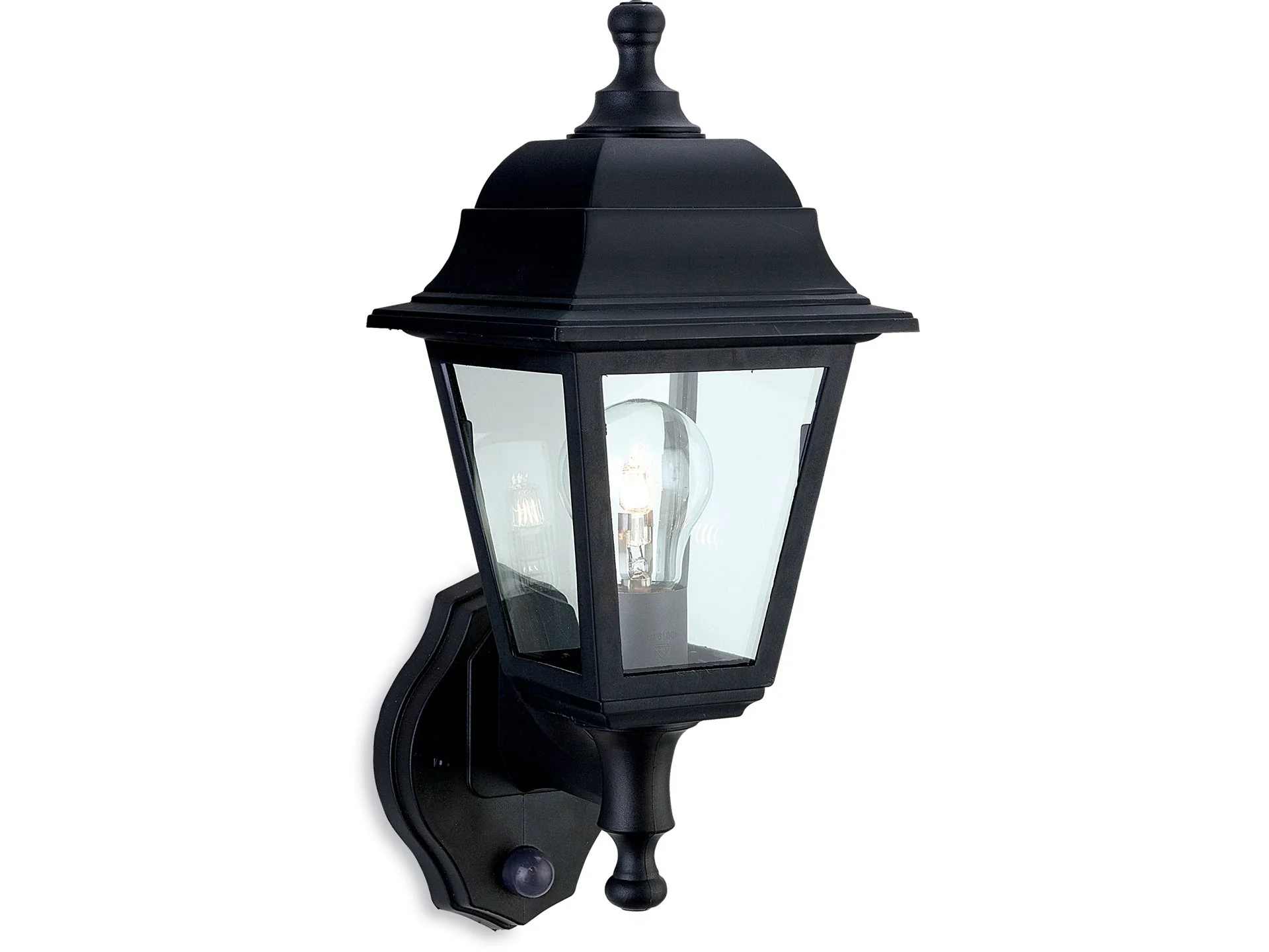 Oslo Lantern - Uplight with PIR