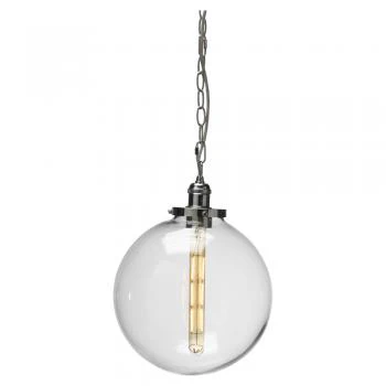 Otra Black Brushed Gold/Chrome 1Lt Pendant - Image 3