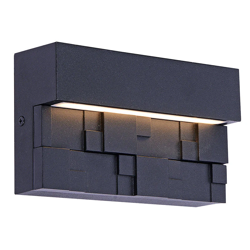 Outdoor Portrait/Landscape Wall Light - Black Finish - Image 2