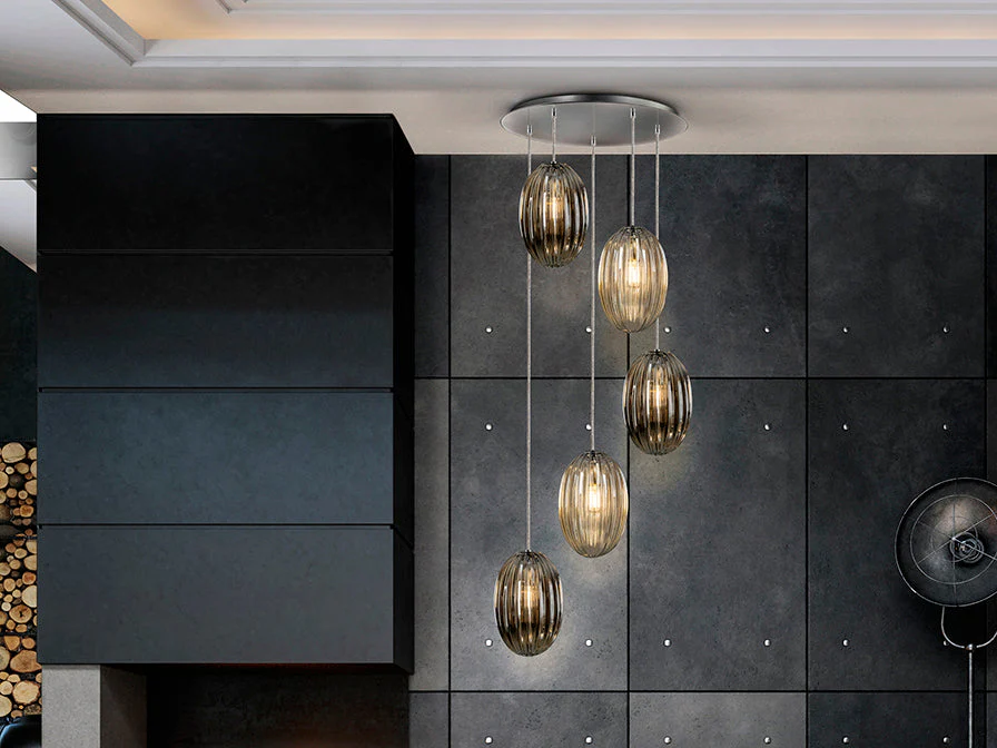 Ovila Lamp 5/9/13Lt Smoke E27 Ip20 Dimmable - Image 2