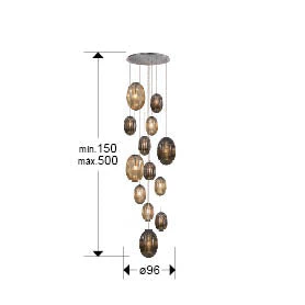 Ovila Lamp 5/9/13Lt Smoke E27 Ip20 Dimmable - Image 22
