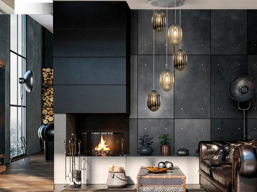 Ovila Lamp 5/9/13Lt Smoke E27 Ip20 Dimmable - Image 3