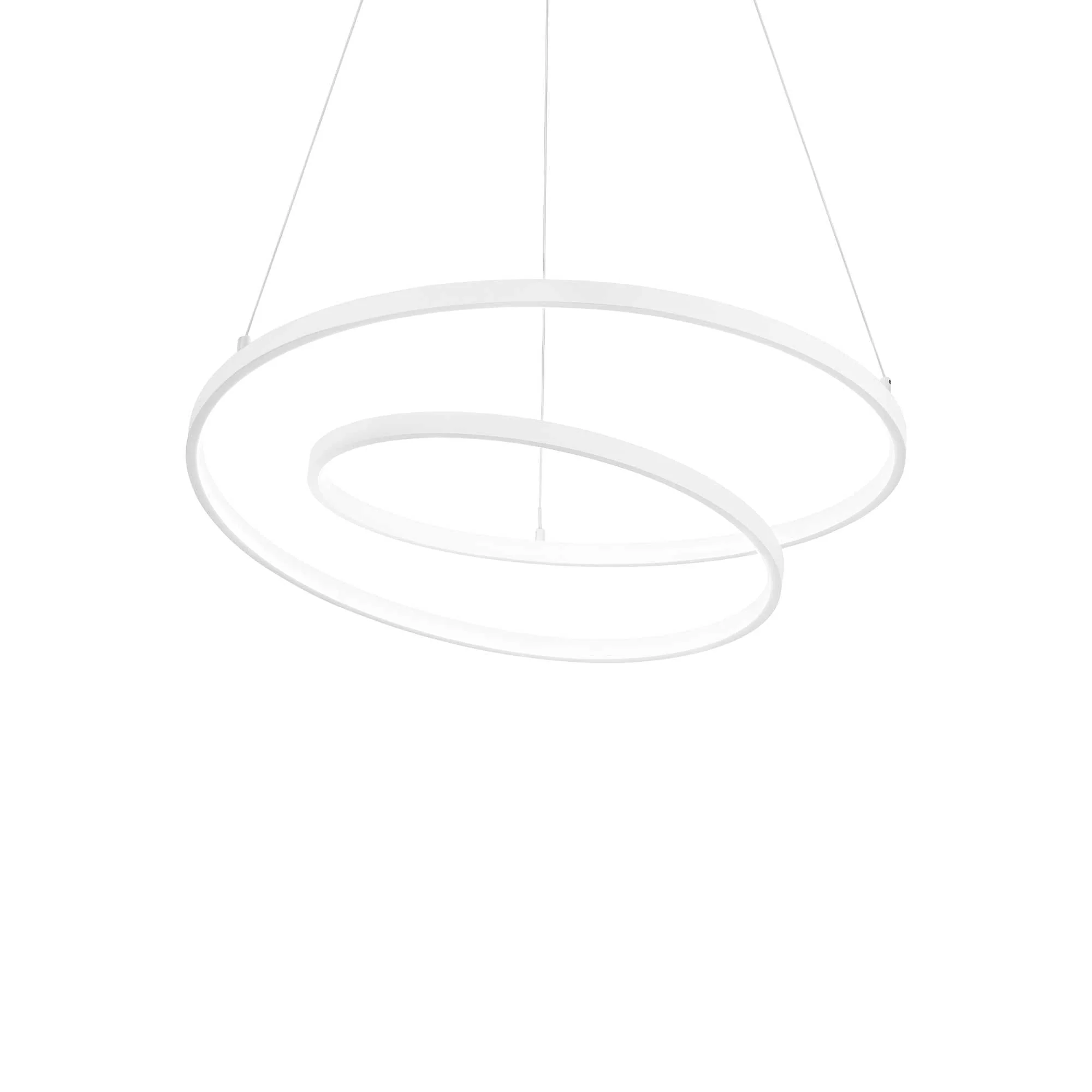OZ LED Ceiling Light Fitting - White/Black/Brass Finish - Image 4