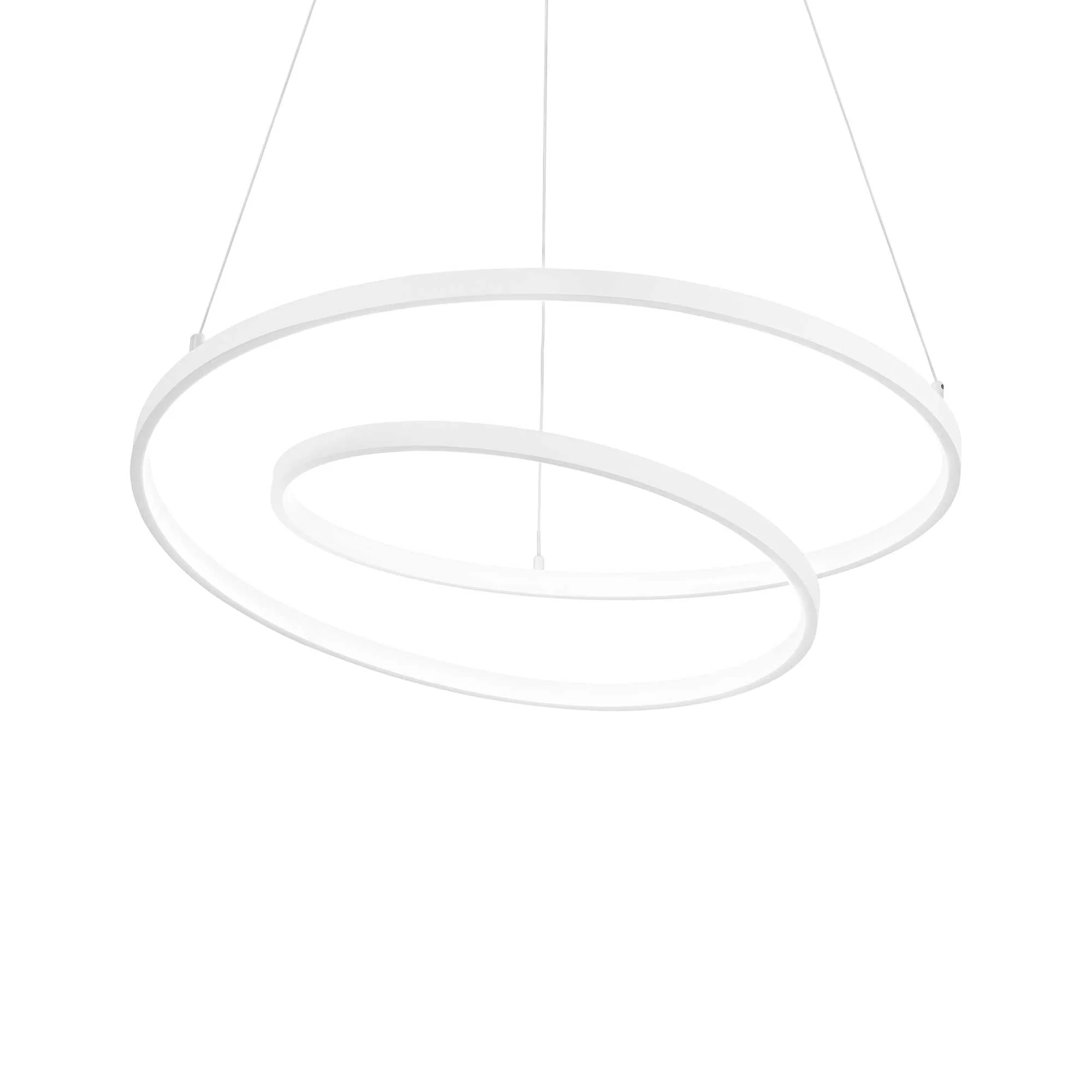 OZ LED Ceiling Light Fitting - White/Black/Brass Finish - Image 7