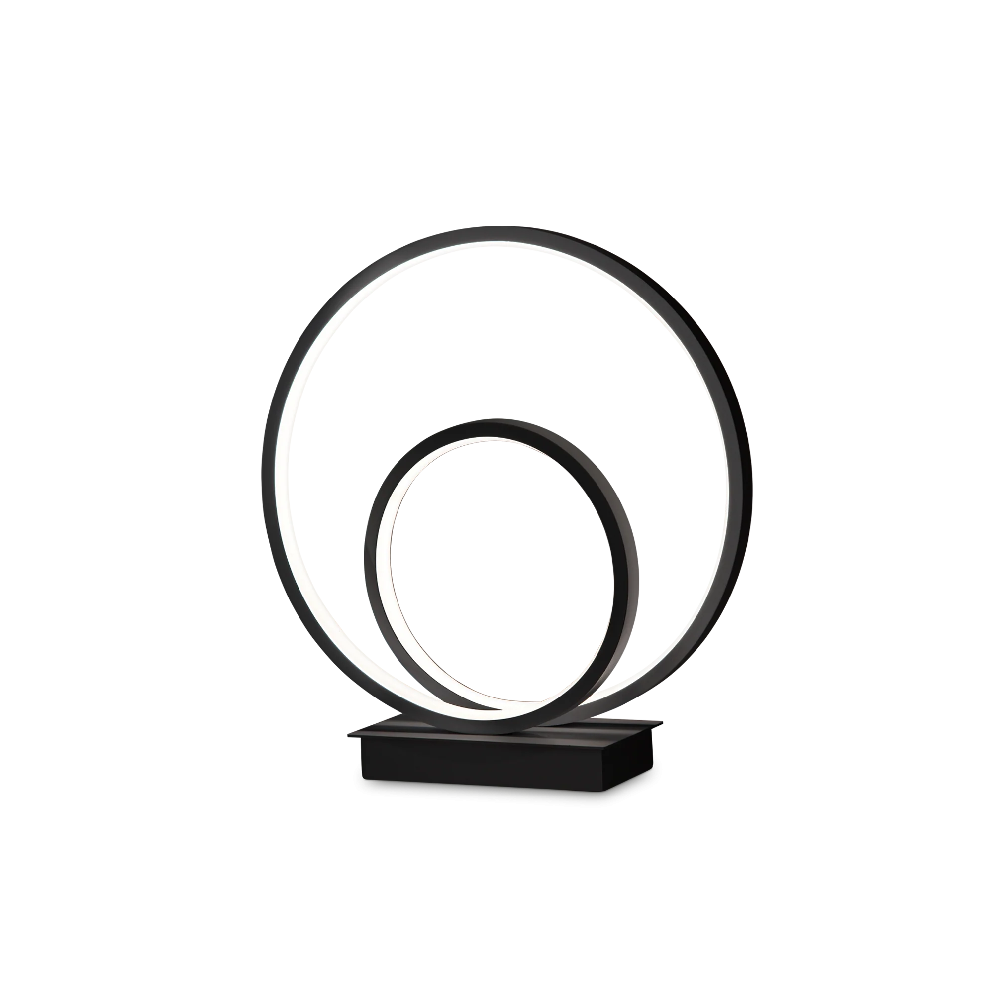 Oz LED Table Lamp - White/Black/Brass - Image 3