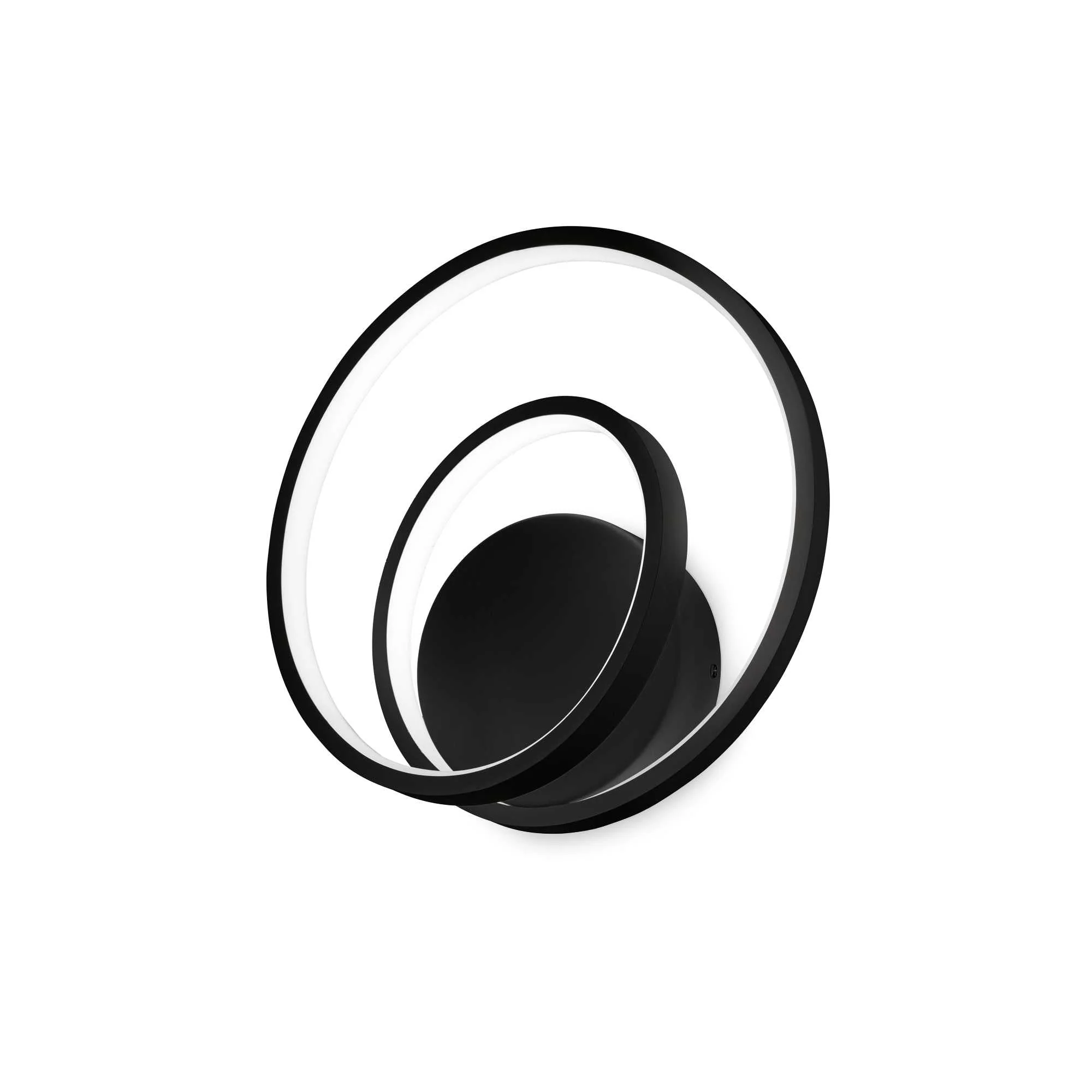 Oz Wall Light Fitting - White/Black/Brass Finish - Image 5