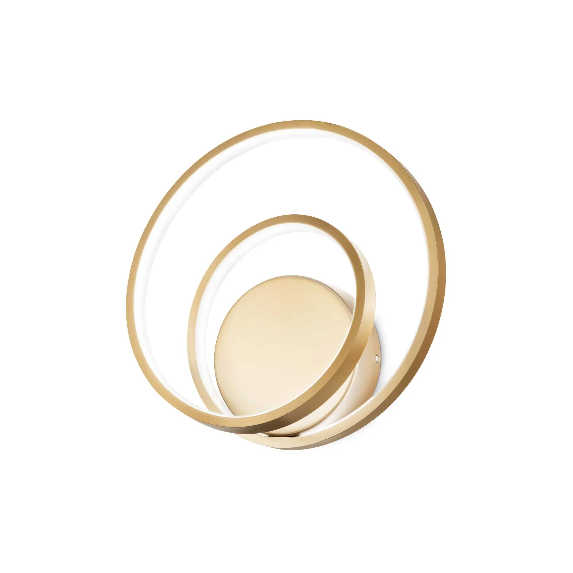 Oz Wall Light Fitting - White/Black/Brass Finish - Image 6