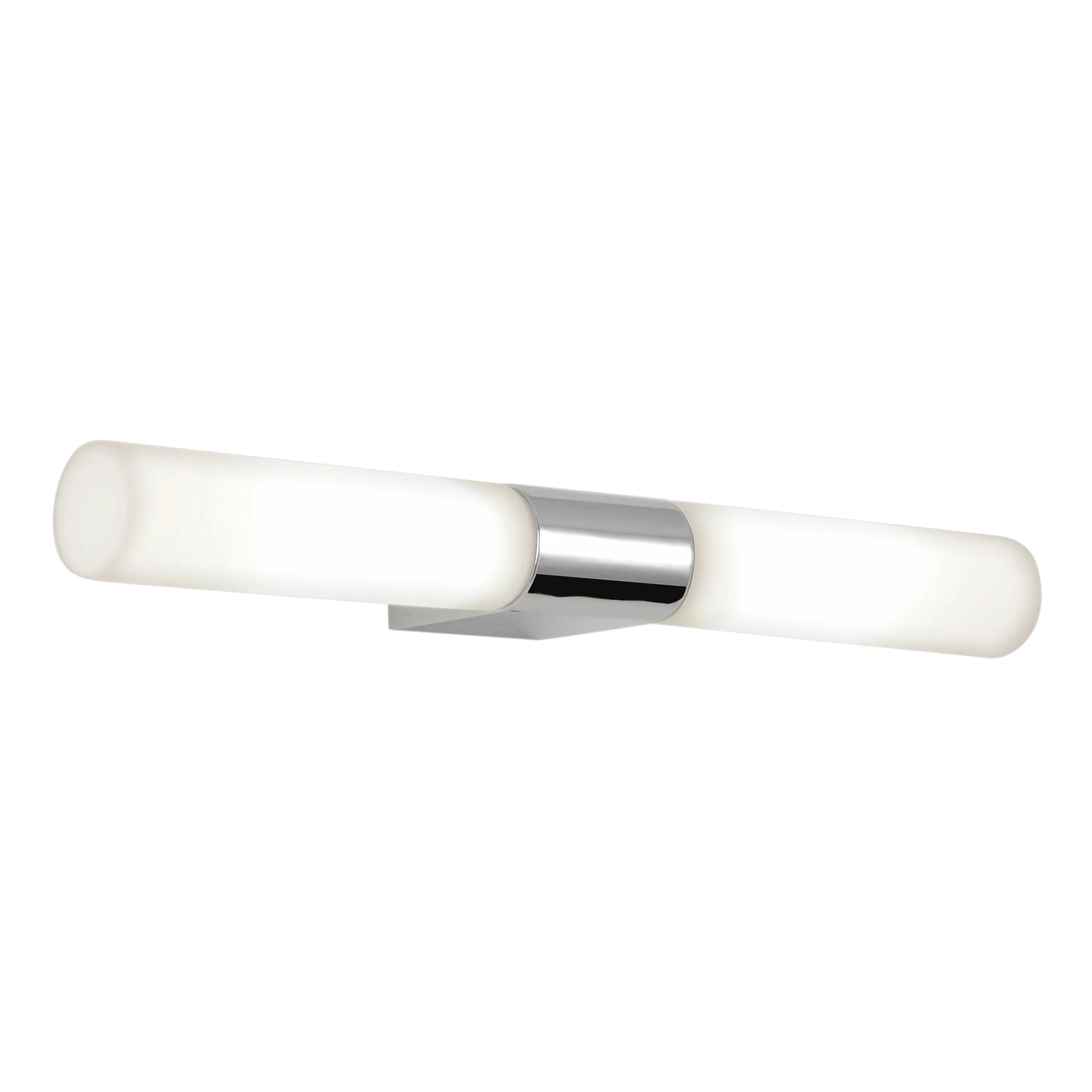 Padova Bathroom Wall Light- Polished Chrome/ Matt Black - Image 5