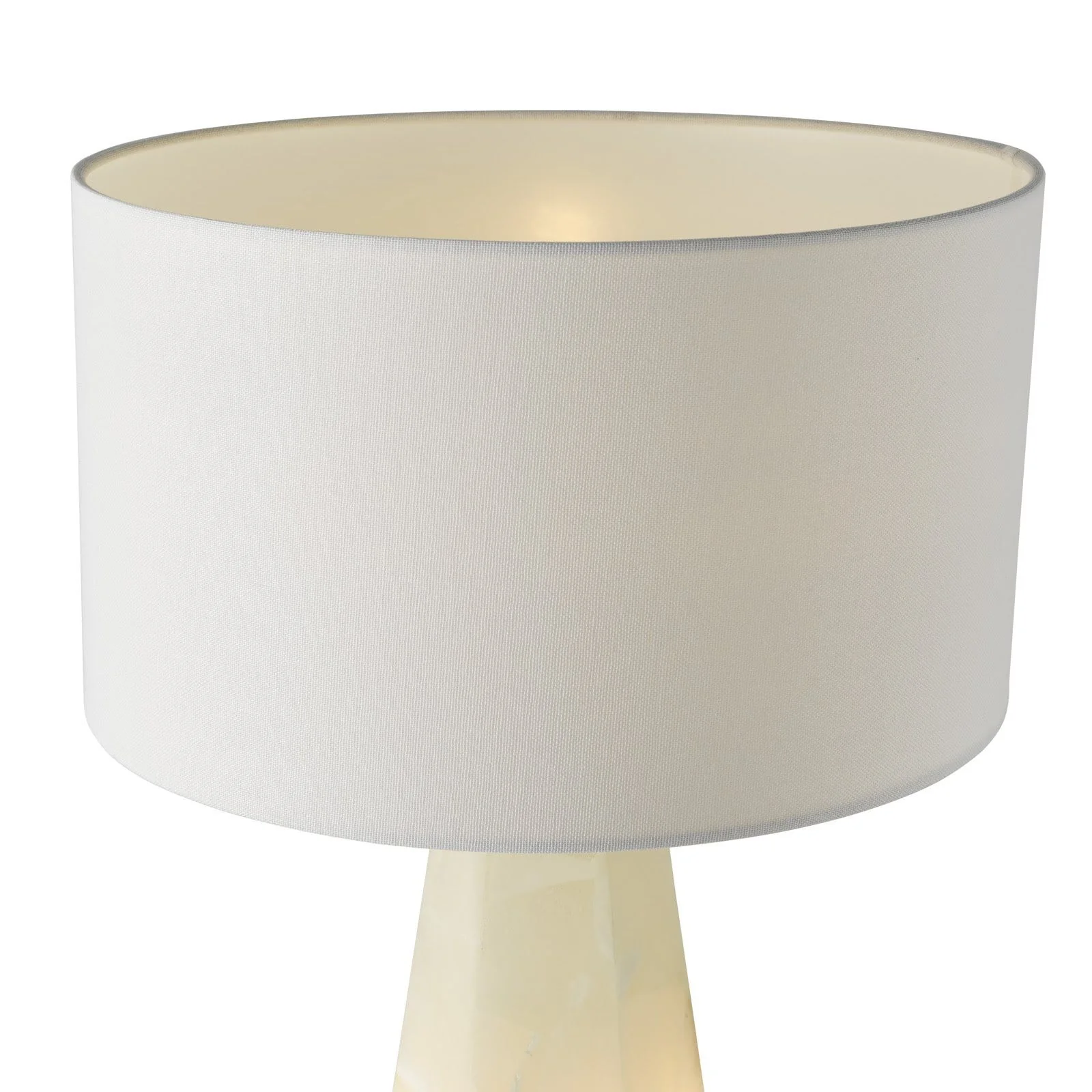 Paget Table Lamp- White With Shade - Image 3