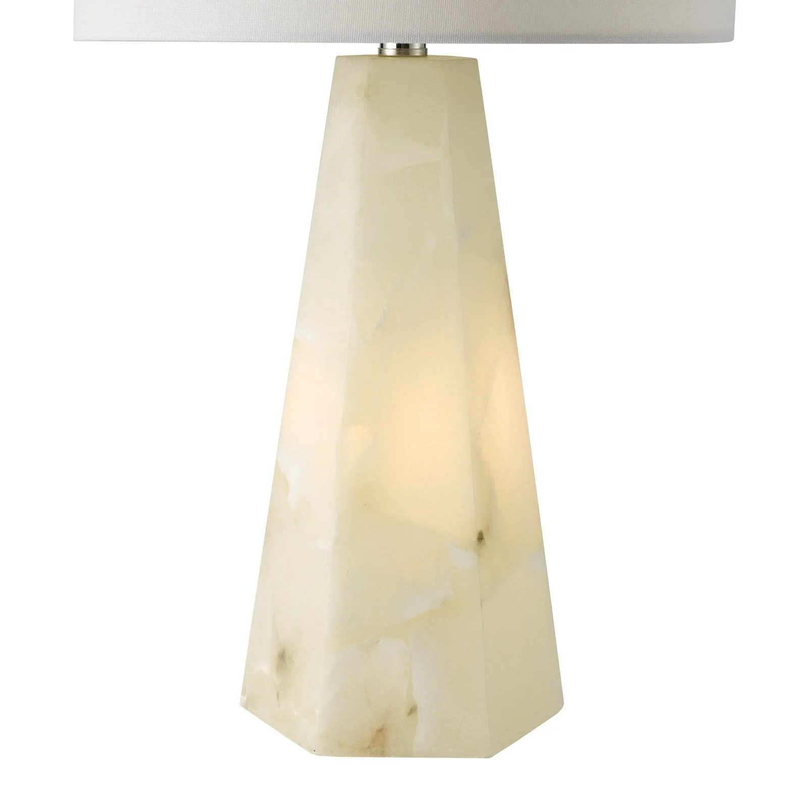 Paget Table Lamp- White With Shade - Image 4