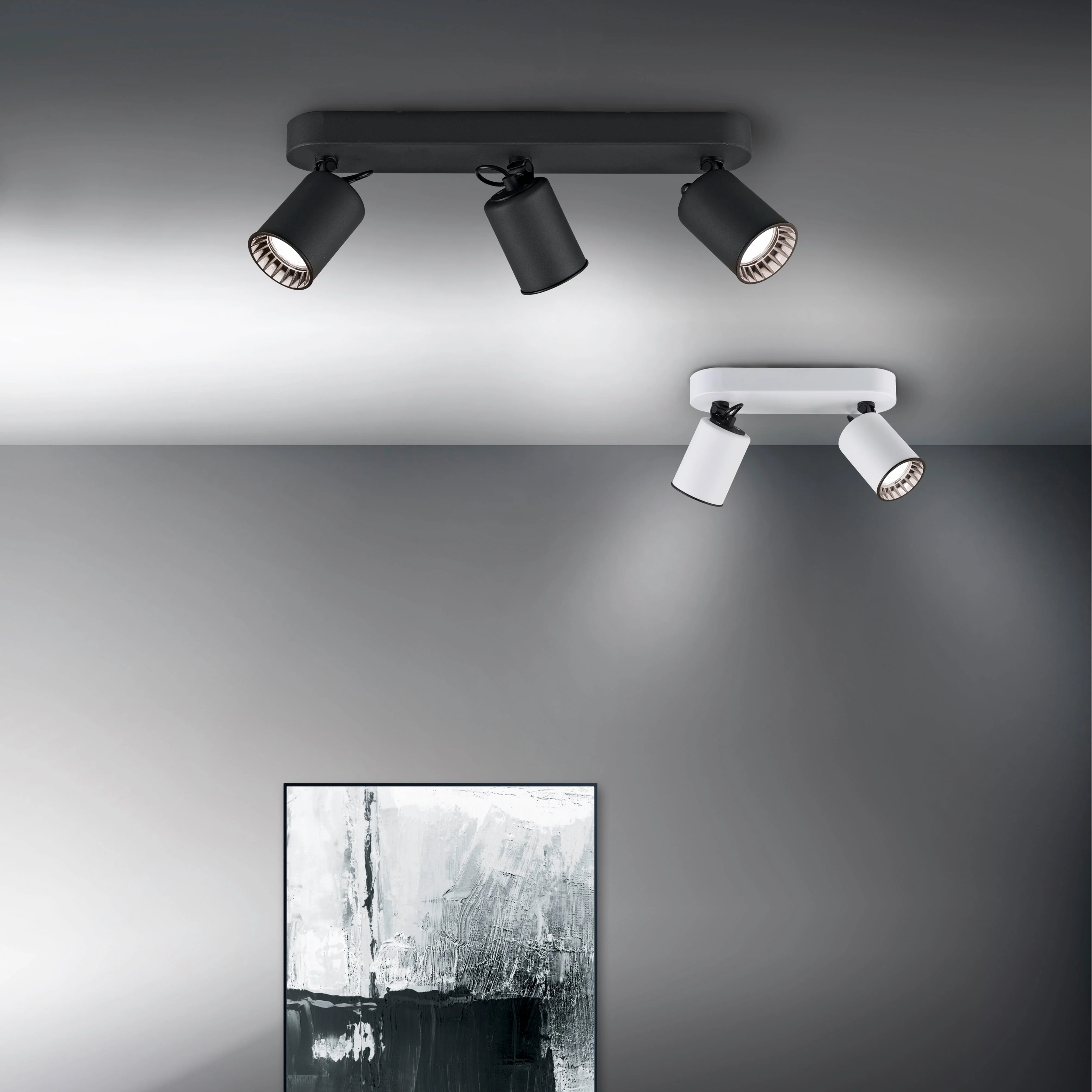 Pago 2/3Lt Bar Spotlight - Black/White - Image 3