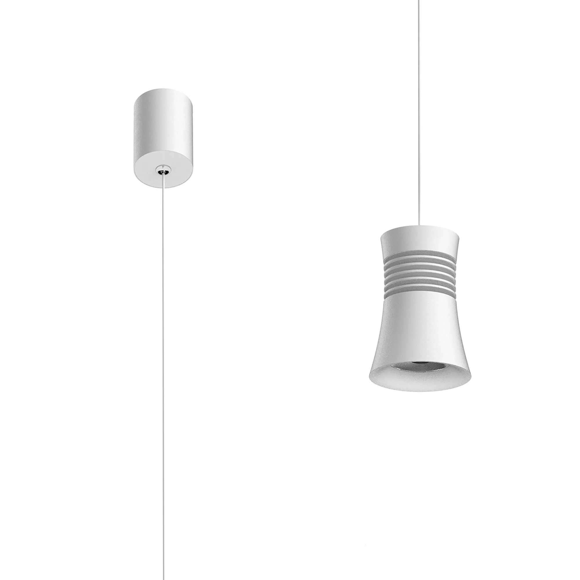 Pagoda 1Lt Pendant - Black/White - Image 3
