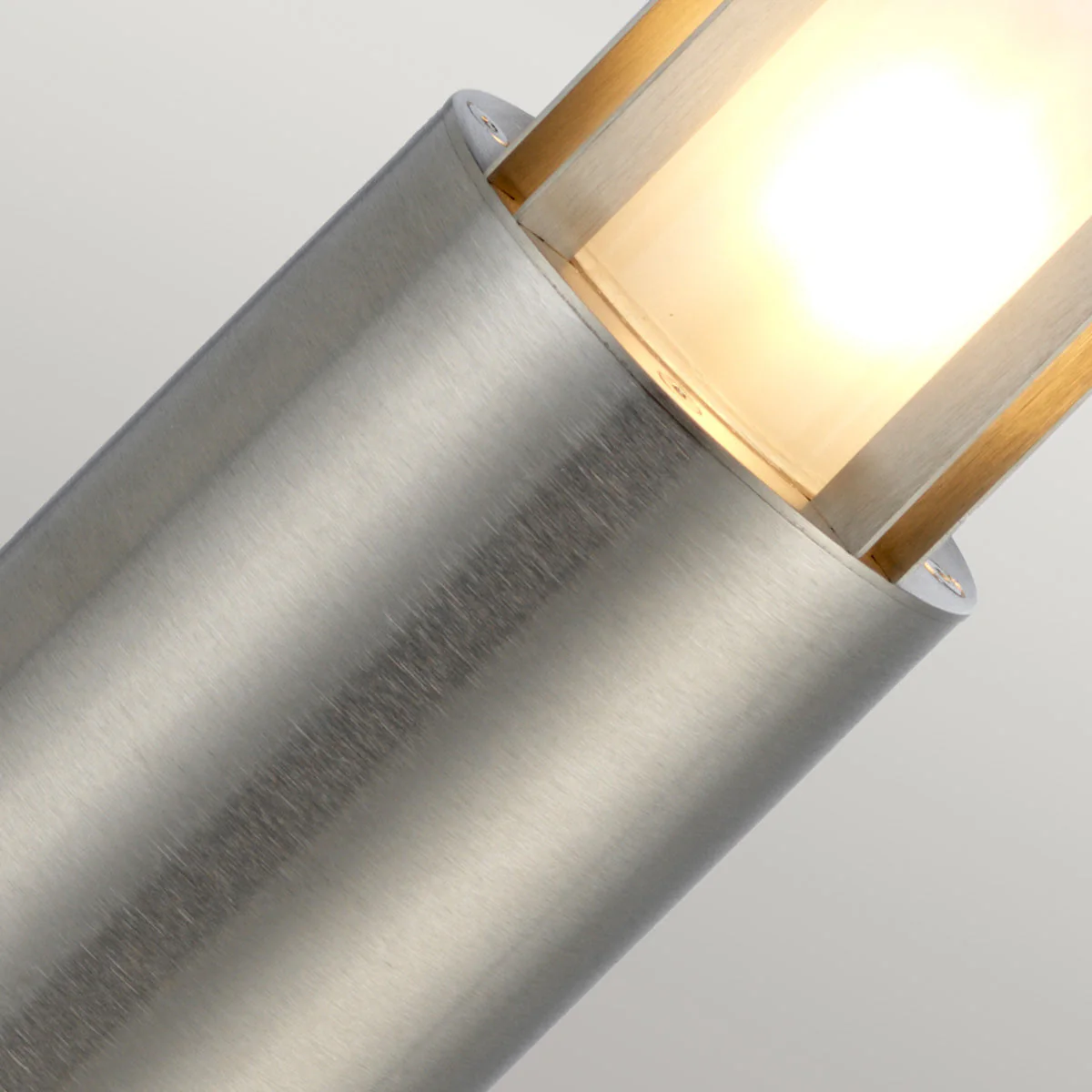 Paignton Small/Large Bollard –  Brass/Silver Finish - Image 11