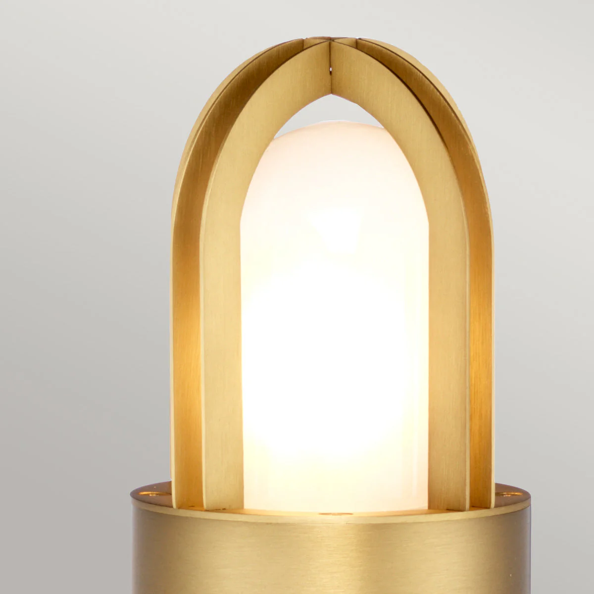Paignton Small/Large Bollard –  Brass/Silver Finish - Image 6