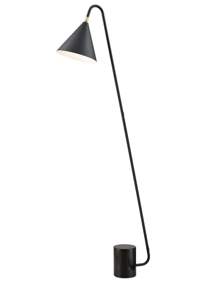 Casement Floor Lamp - Satin Brass/Matt Black - Image 2