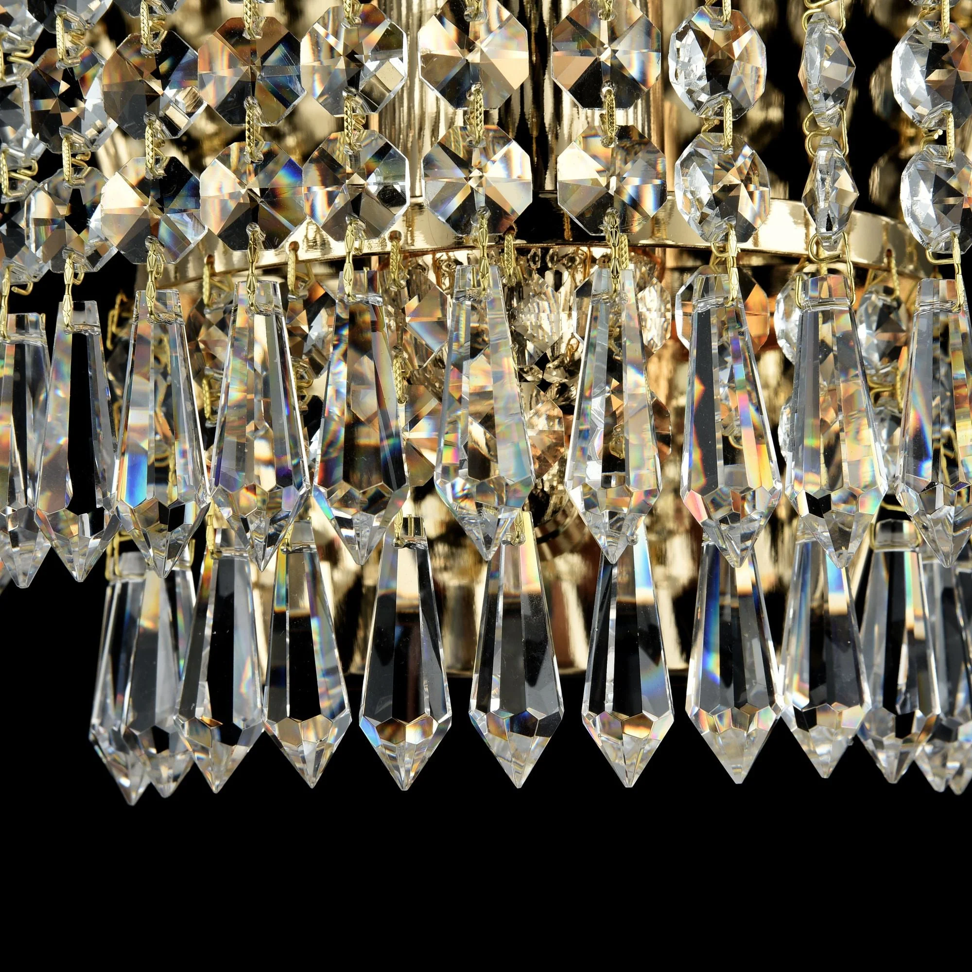 Palace Indoor Single Wall Light - Gold Antique Finish - Image 7