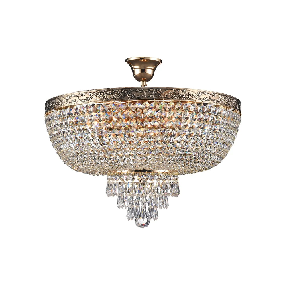 Palace Semi Flush 5/6 lt Crystal Ceiling Light - Image 4