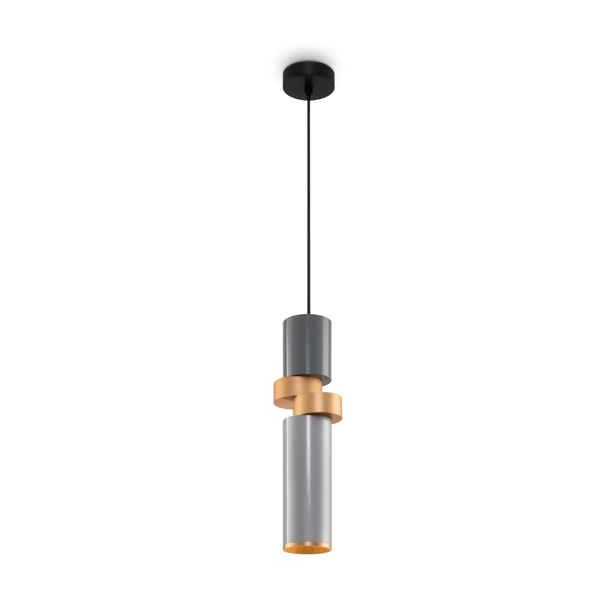 Palette Pendant Light - Grey/Gold Finish - Image 3