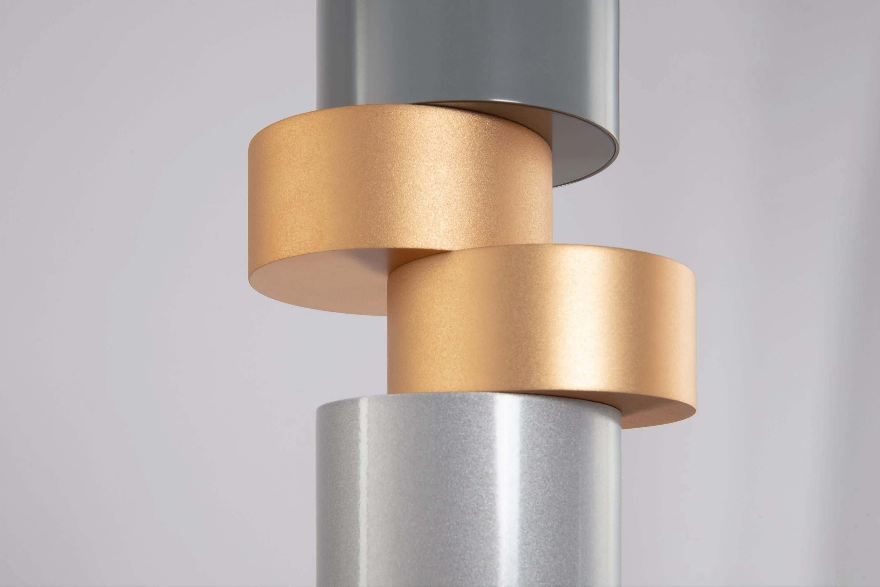Palette Pendant Light - Grey/Gold Finish - Image 4