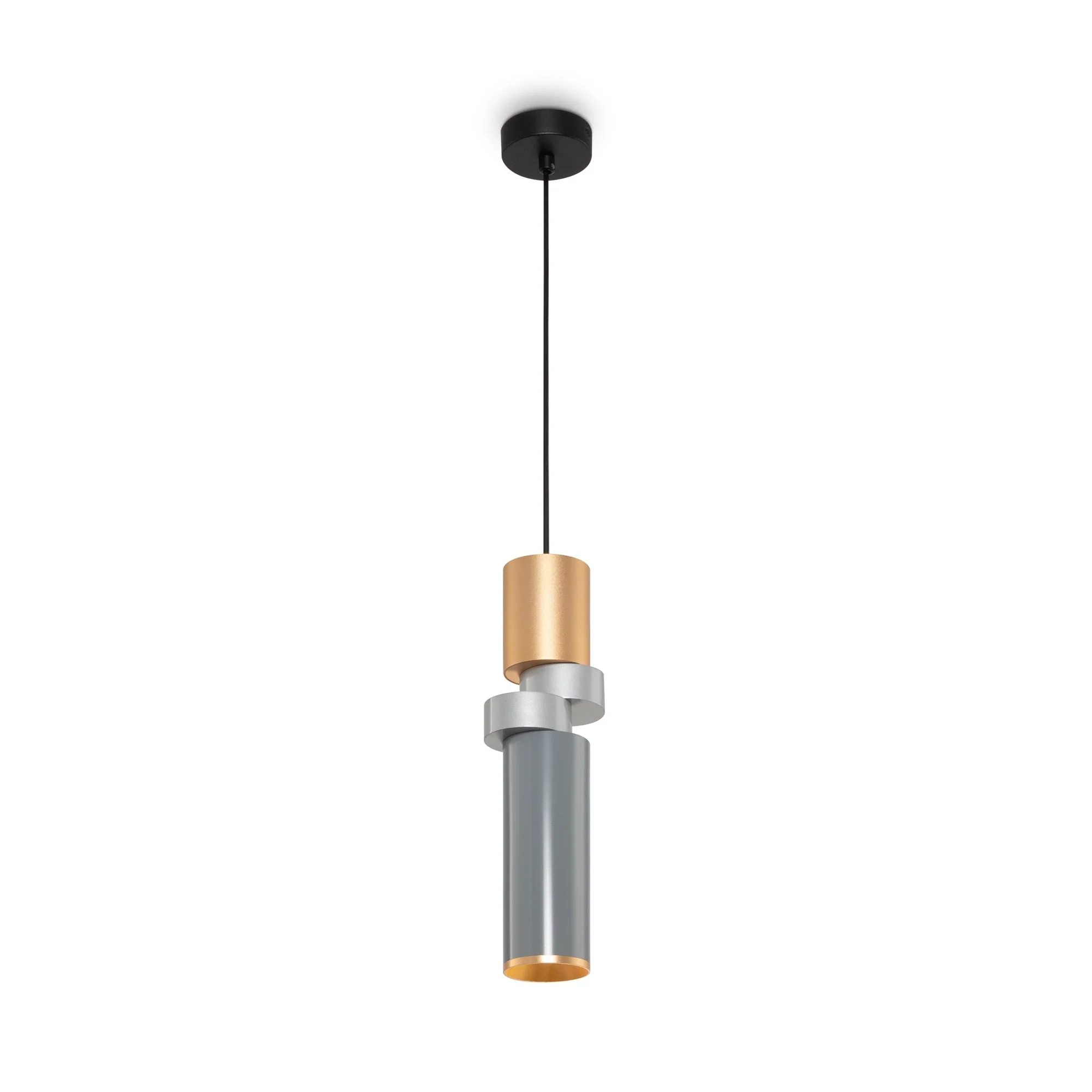 Palette Pendant Light - Grey/Gold Finish - Image 7