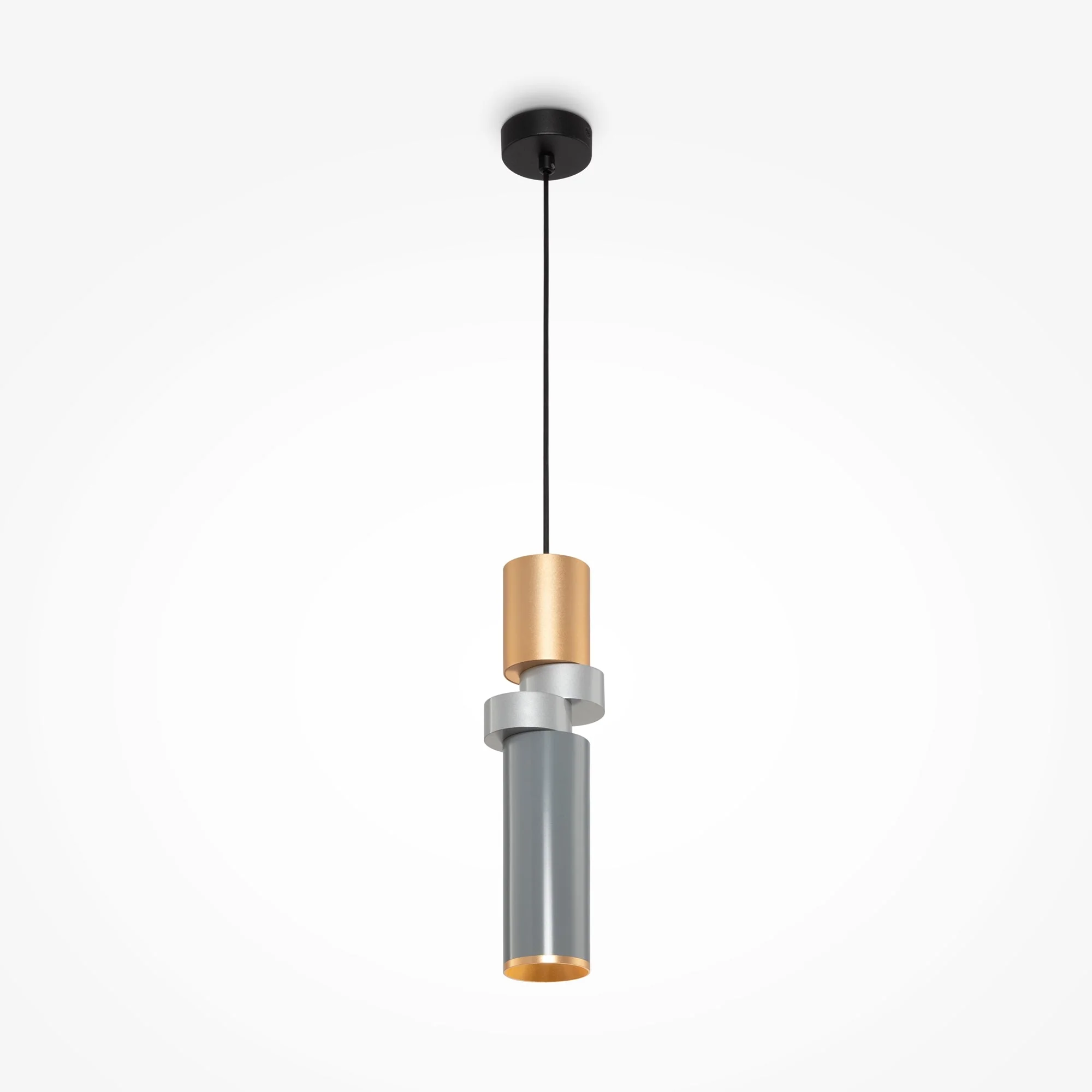 Palette Pendant Light - Grey/Gold Finish - Image 9