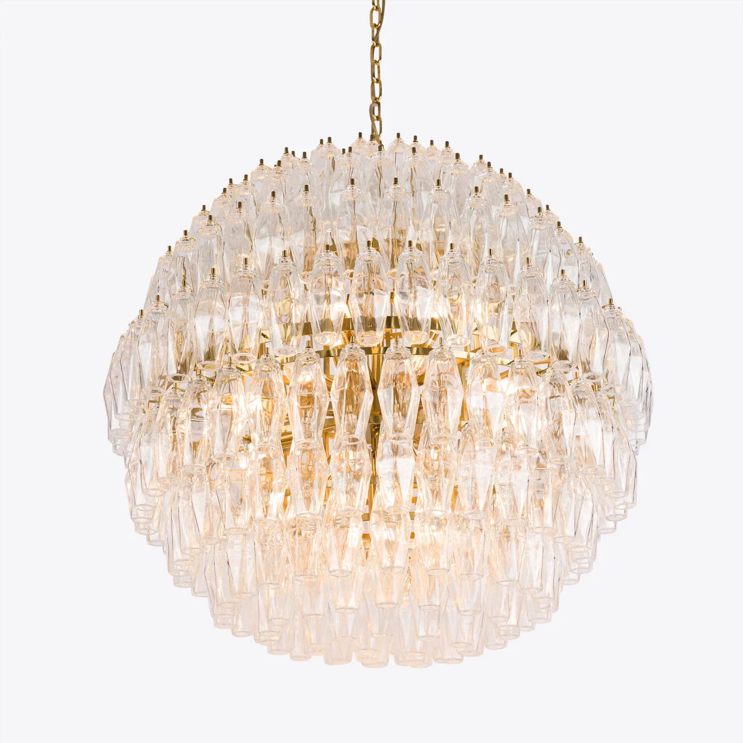 Pallina Chandelier - Amber/ Clear Finishes - Image 6